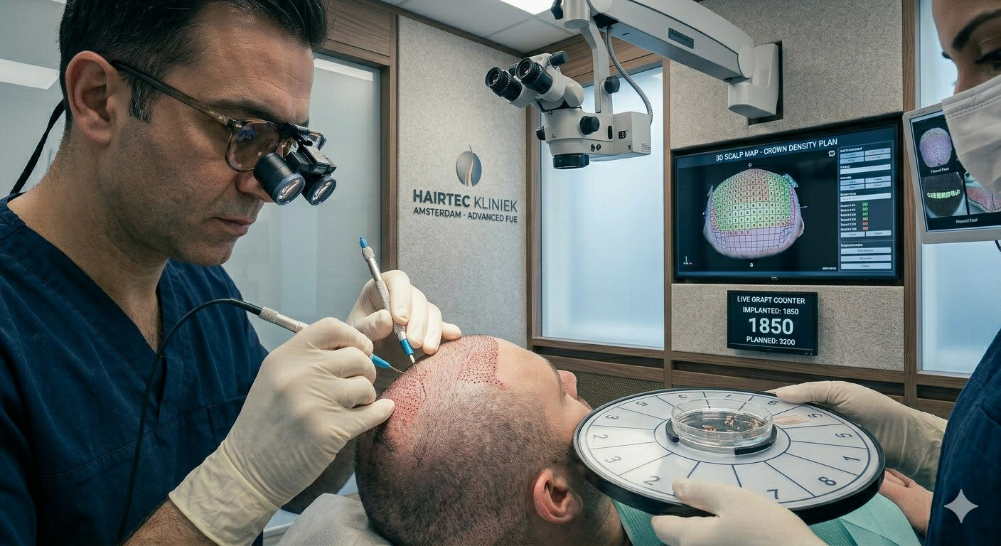 Hairtec kliniek Amsterdam