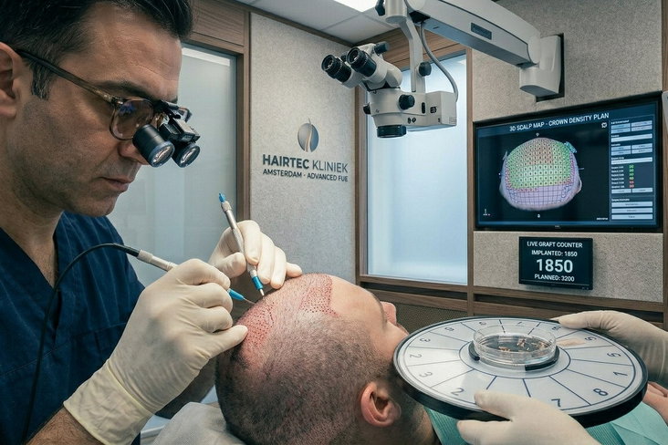 Hairtec kliniek Amsterdam