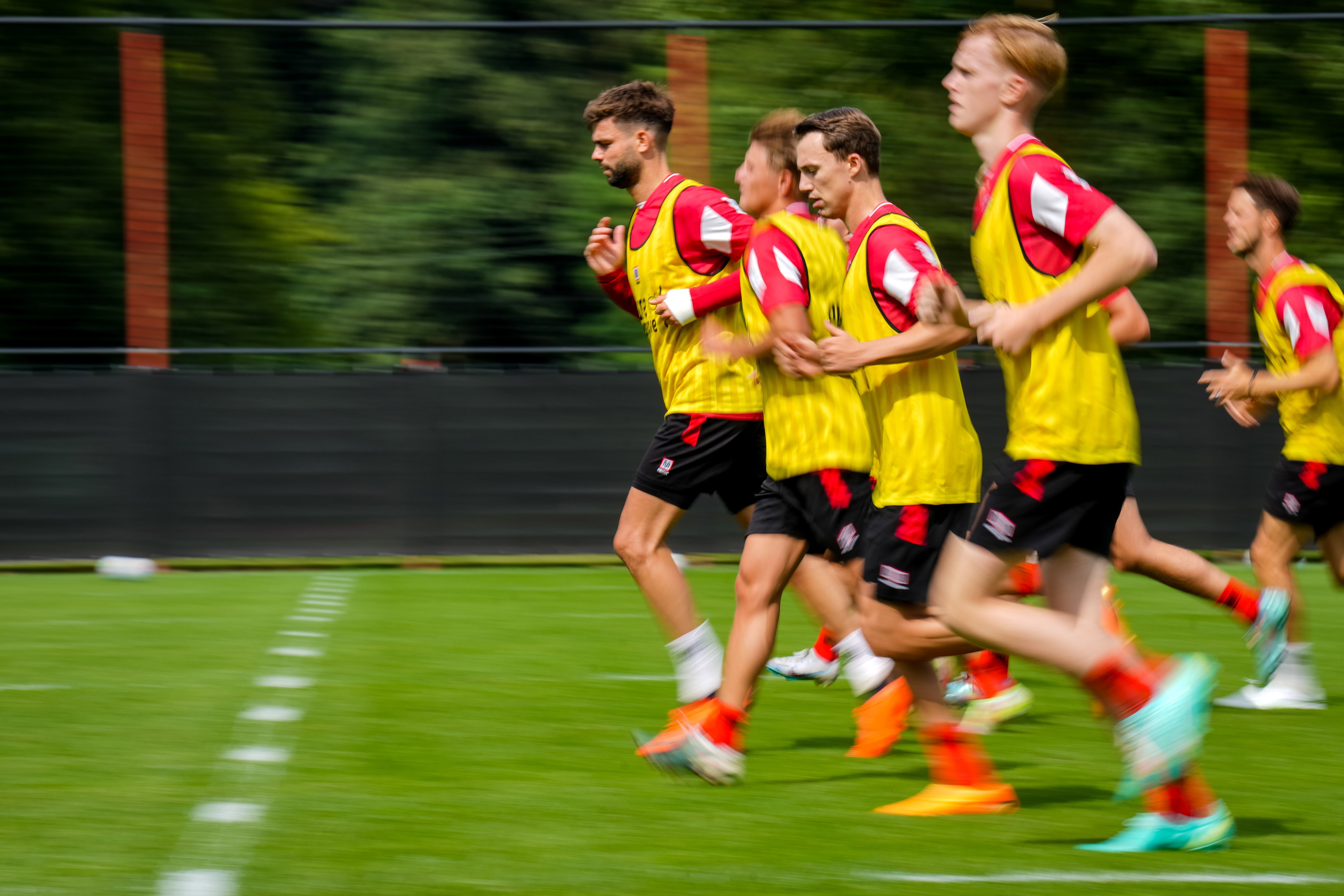 Robin Pröpper bij eerste training FC Twente