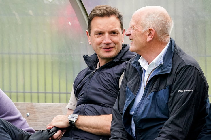 Arnold Bruggink en Jan Streuer