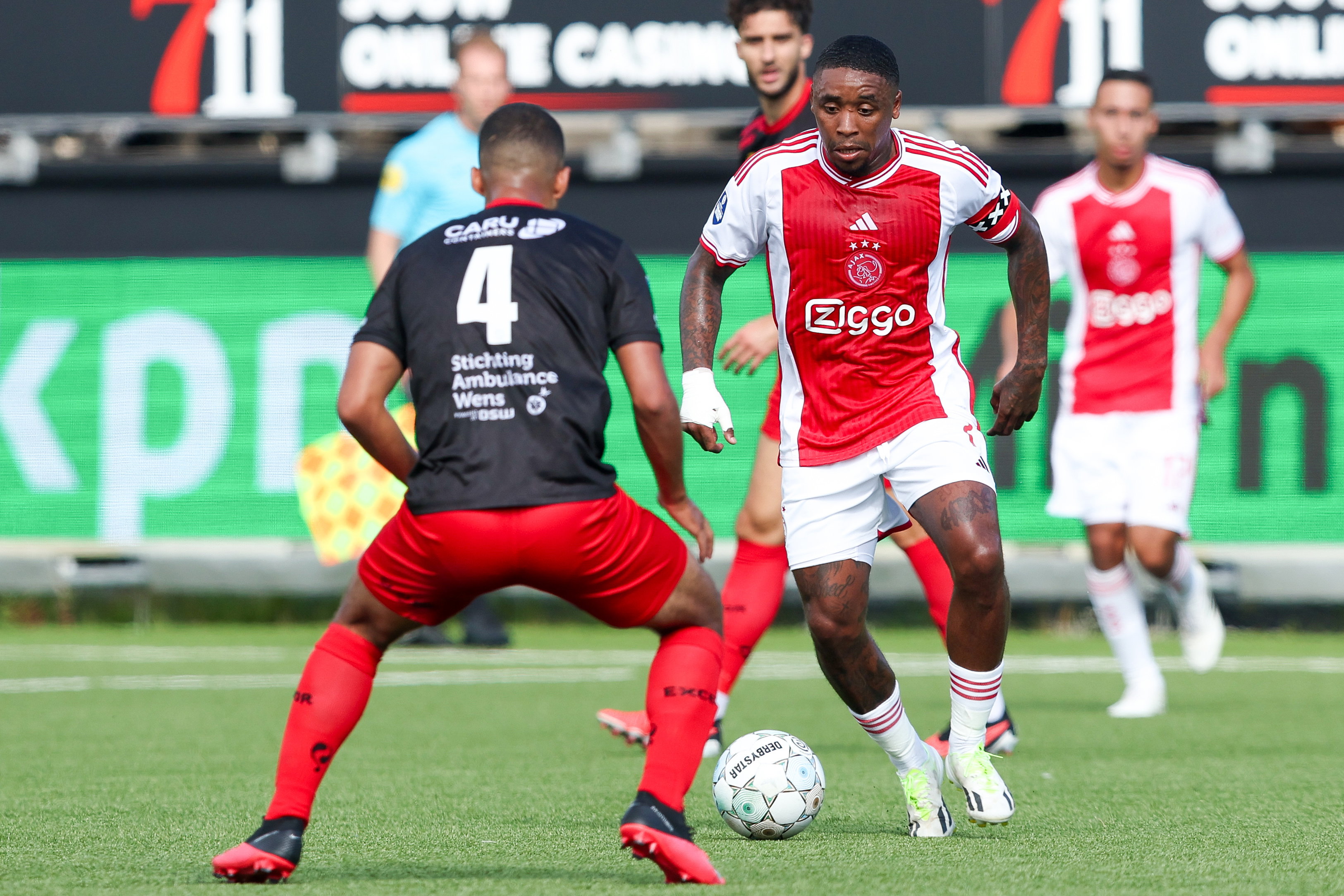 Een eerder duel tussen Ajax en Excelsior
