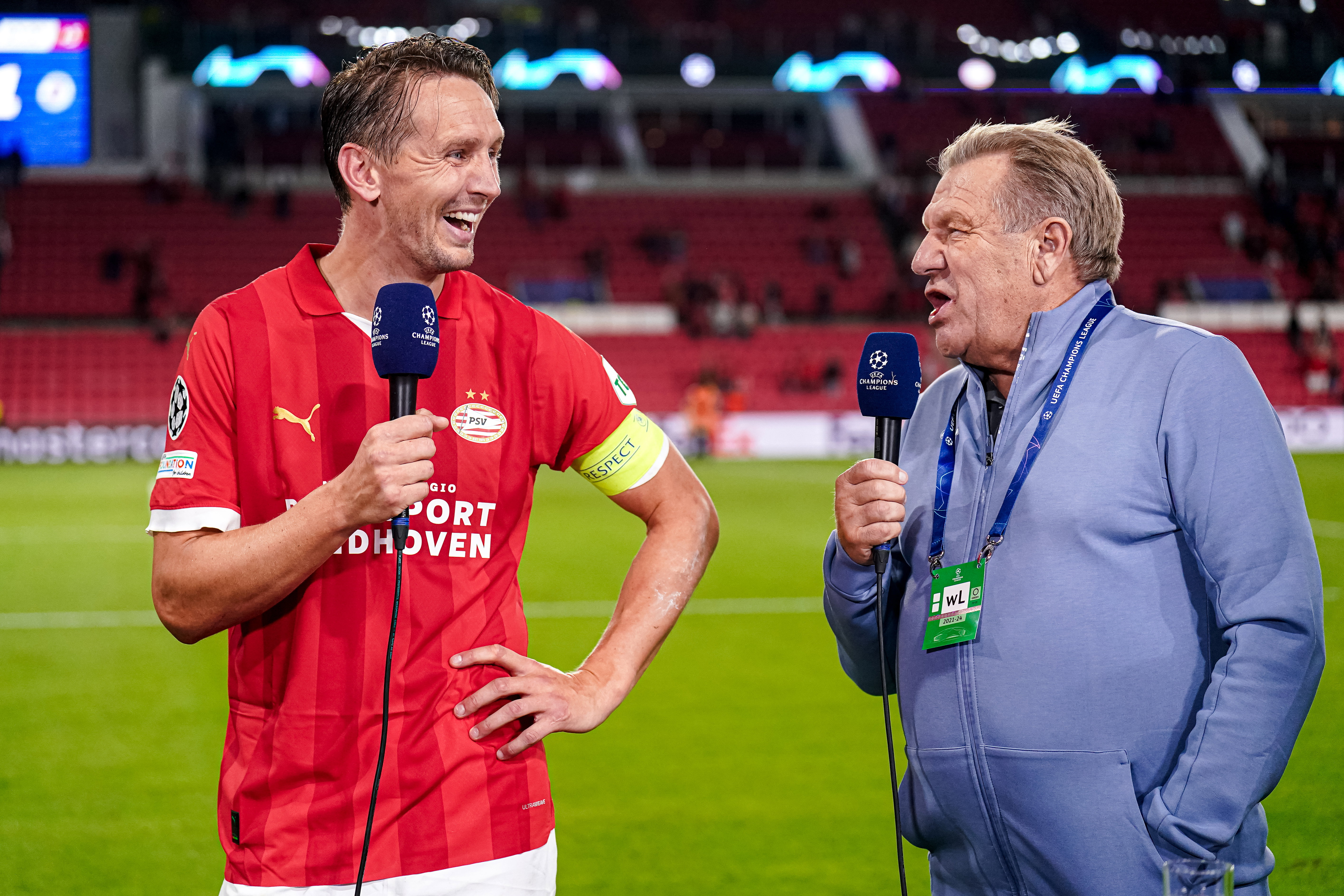 Luuk de Jong en Jan Boskamp