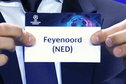 Feyenoord bij de loting van de Champions League