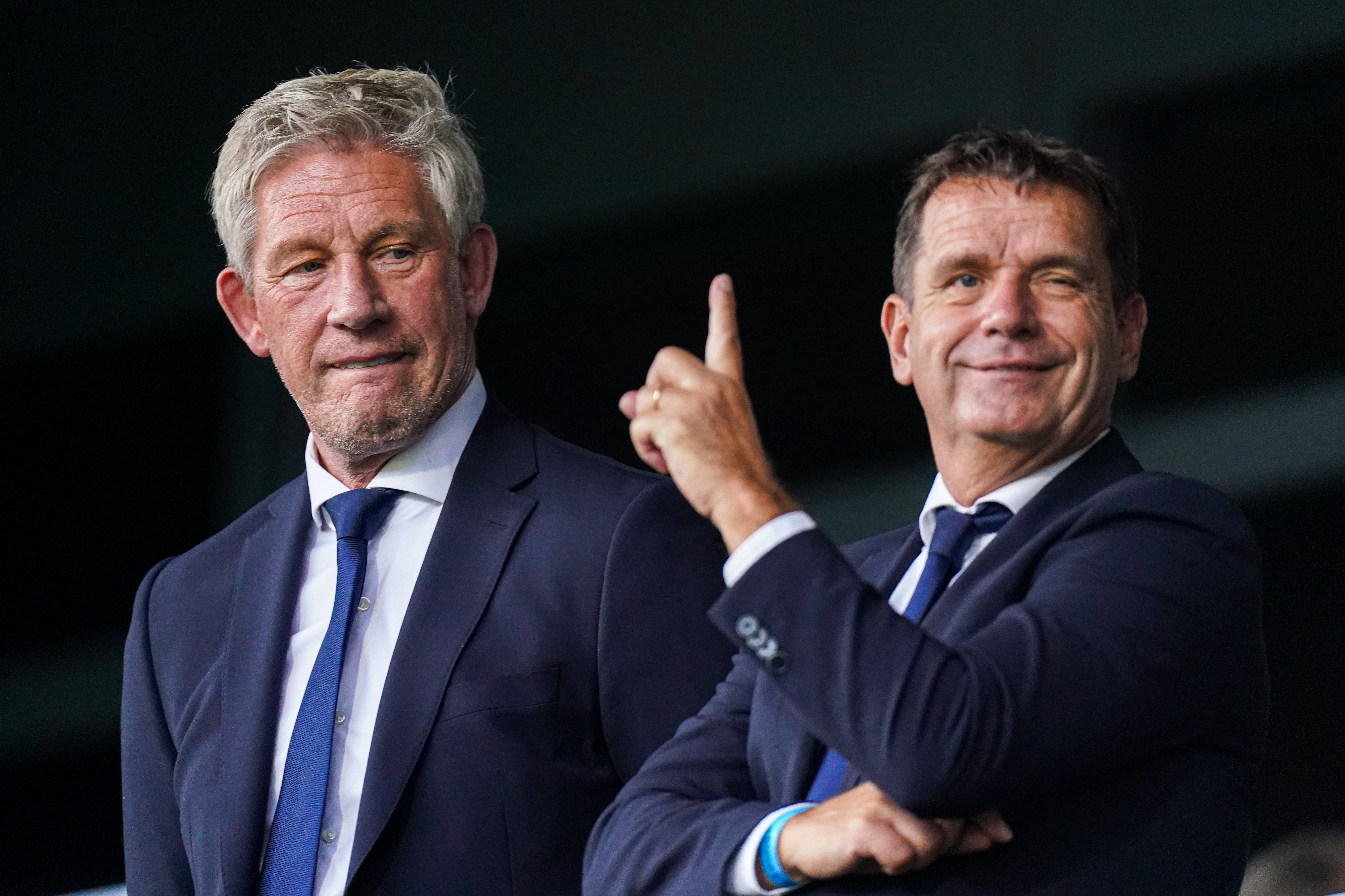 Marcel Brands en Frans Janssen