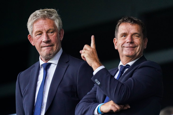 Marcel Brands en Frans Janssen