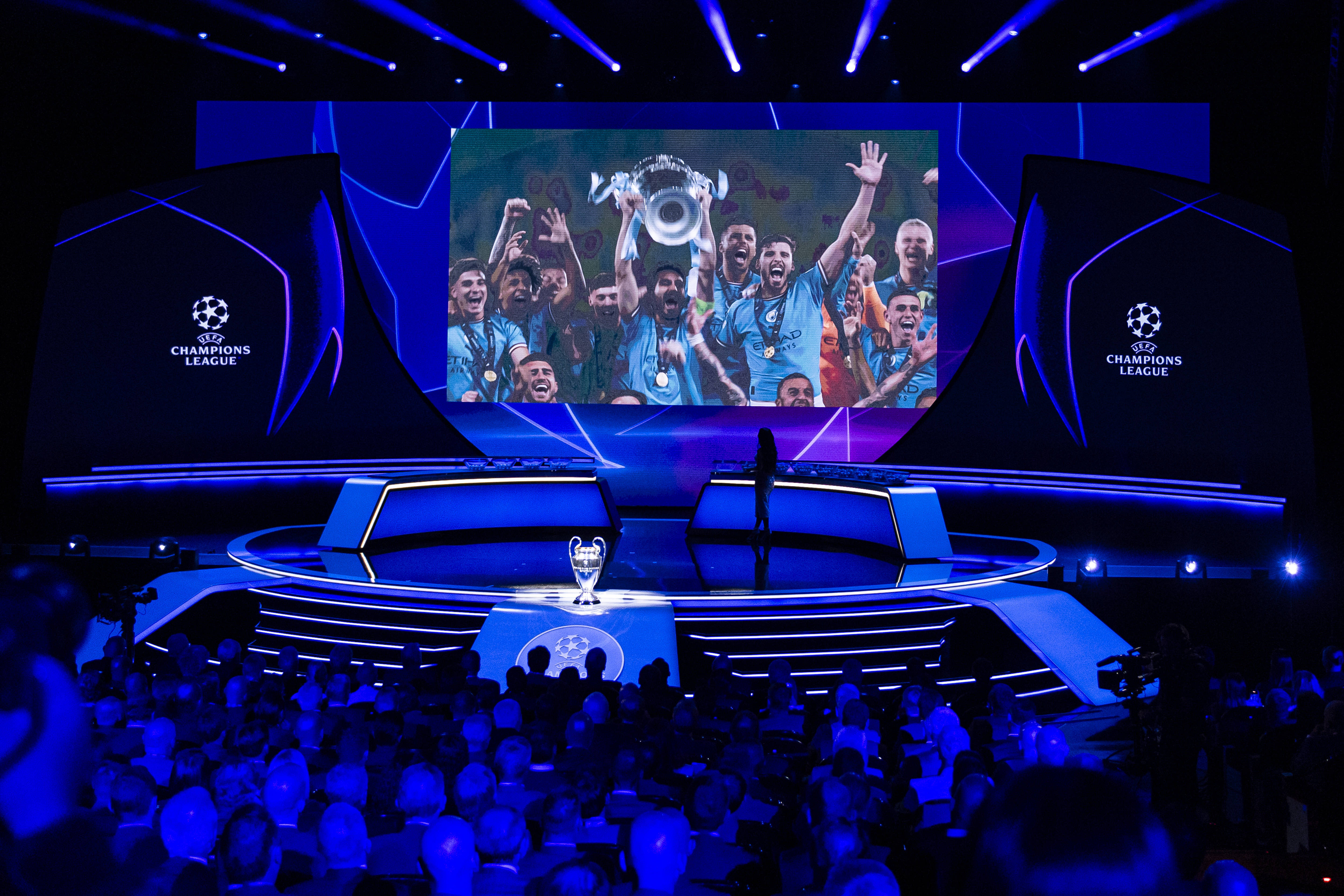 De loting voor de Champions League