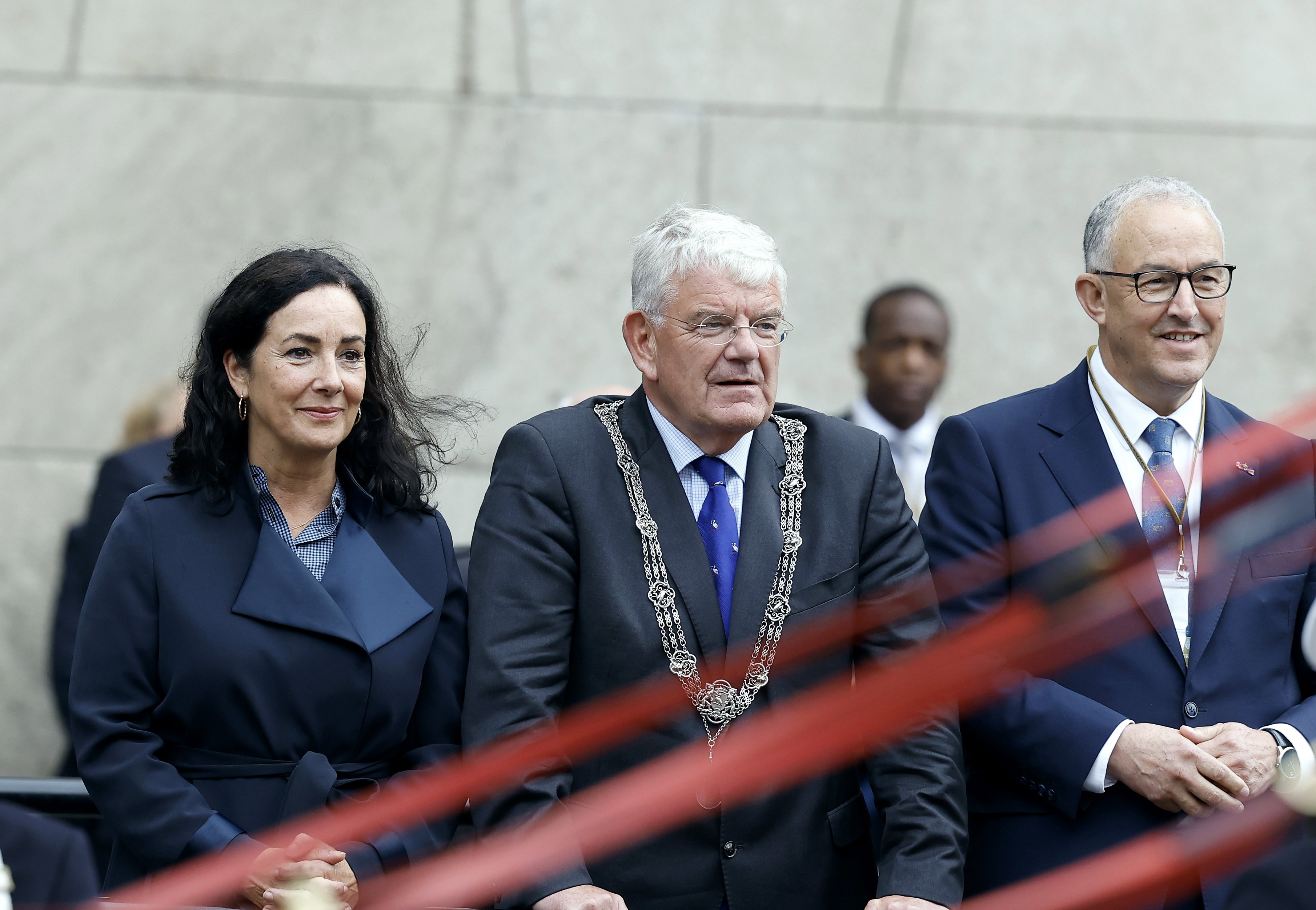 Femke Halsema, Jan van Zanen en Ahmed Aboutaleb