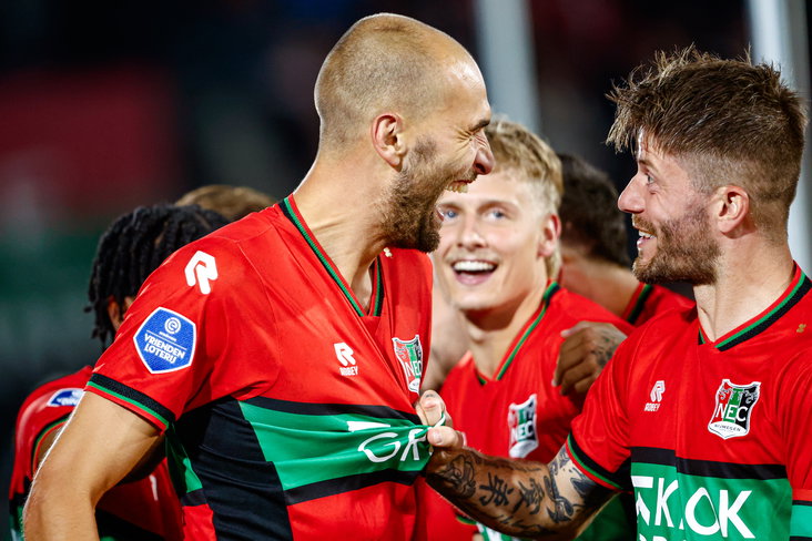 Bas Dost en Lasse Schöne