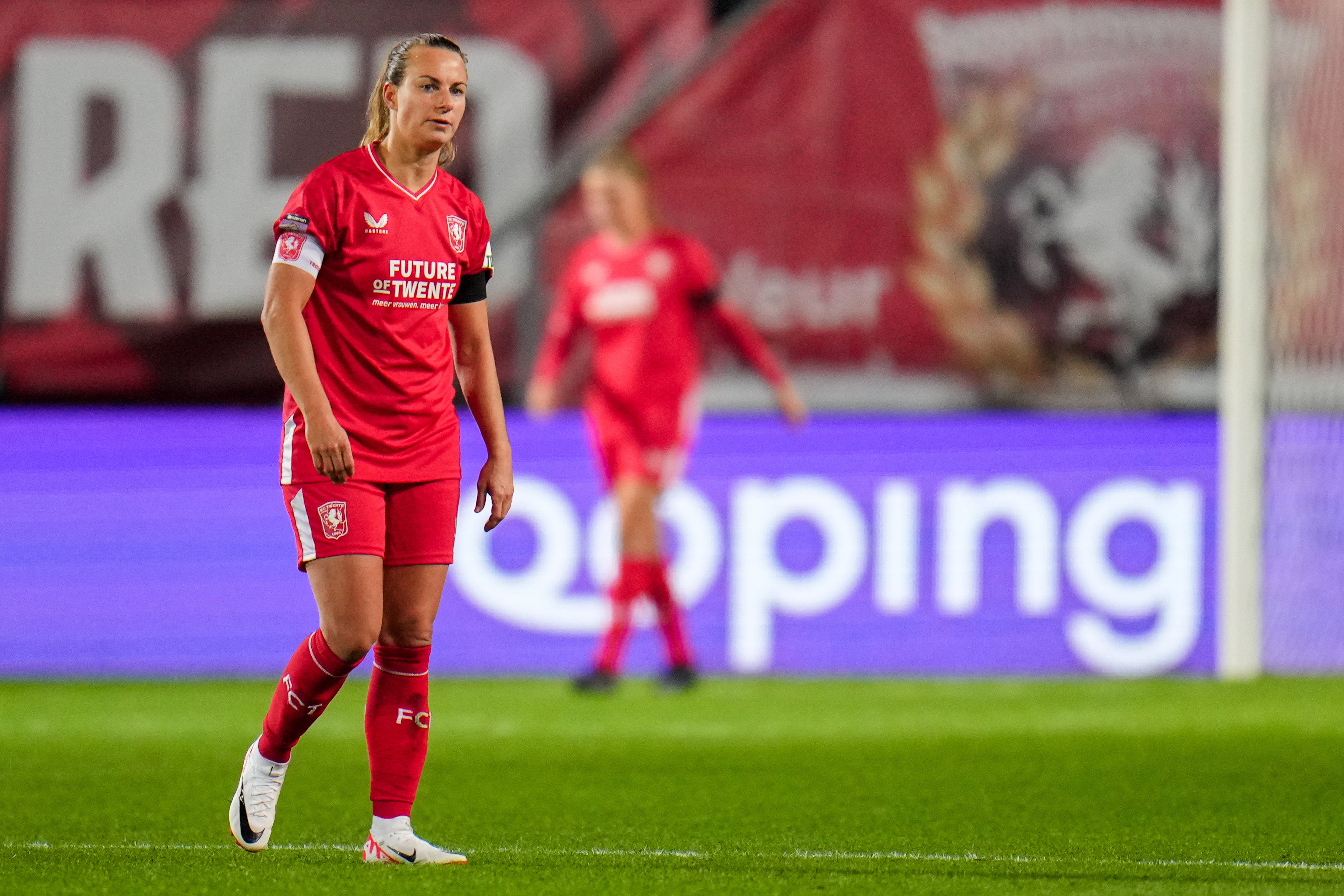Teleurstelling bij Renate Jansen (FC Twente)