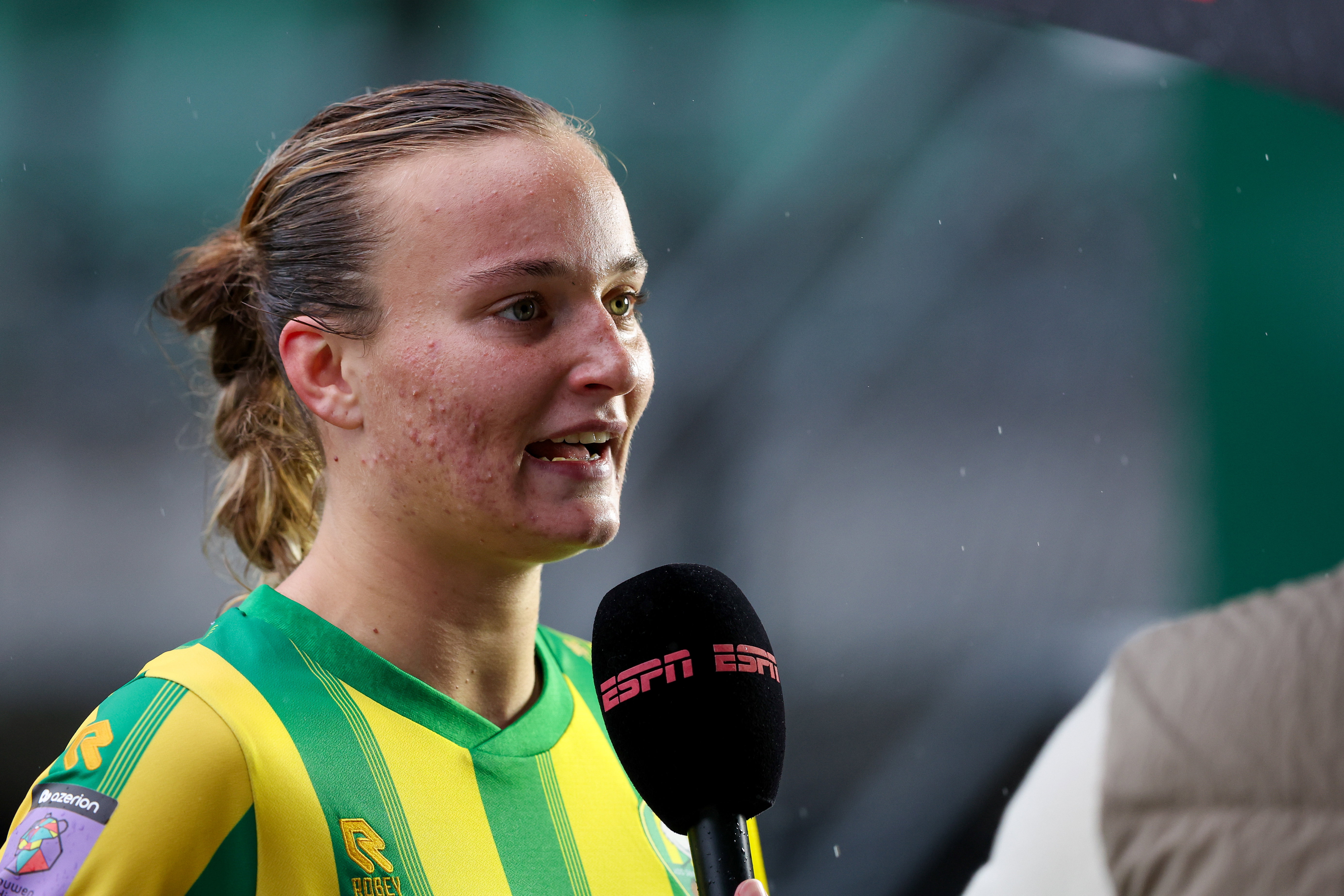 Lobke Loonen (ADO Den Haag) bij ESPN