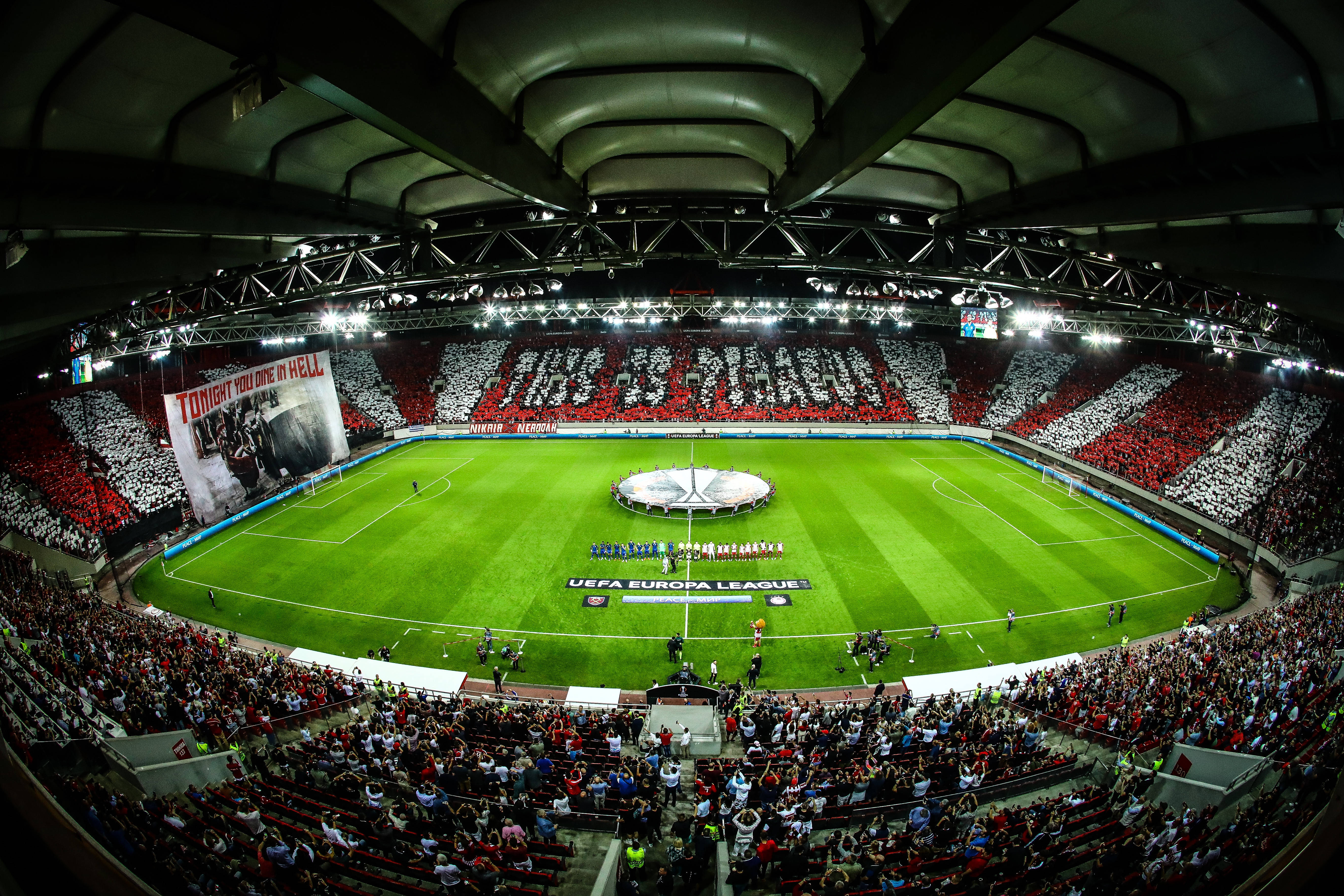 Het stadion van Olympiakos
