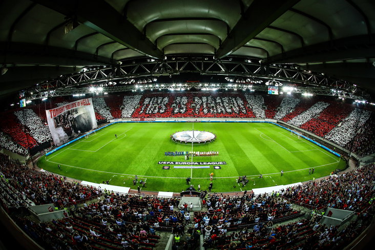Het stadion van Olympiakos