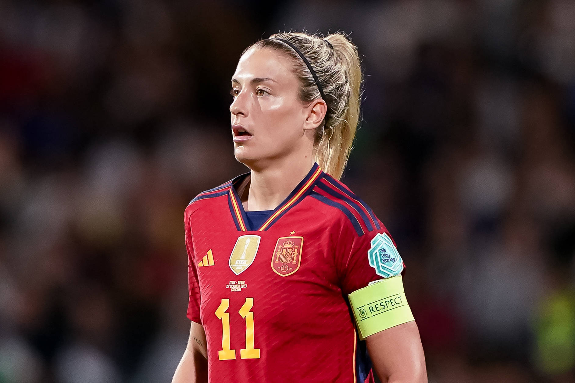 Alexia Putellas bij Spanje