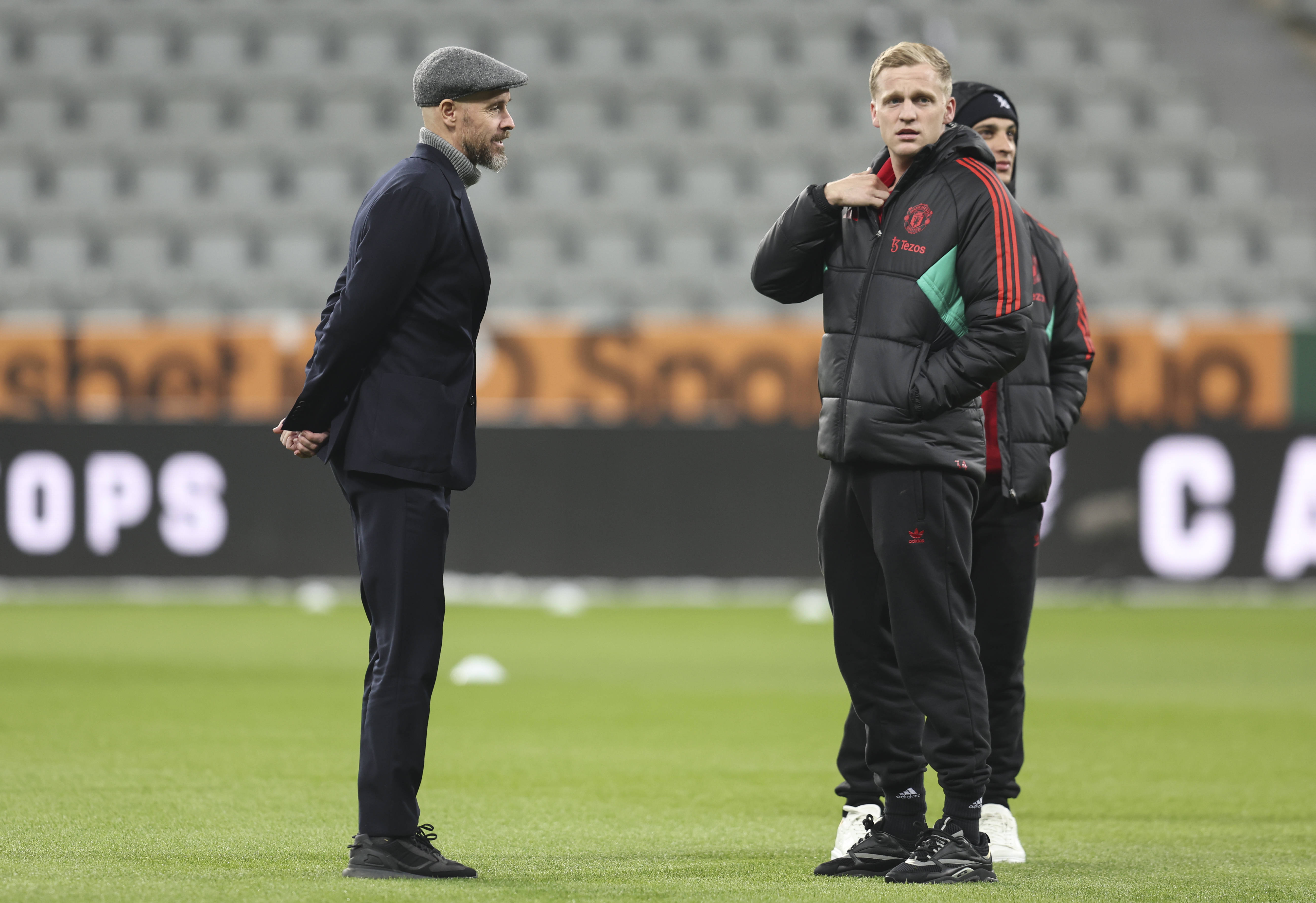 Erik ten Hag en Donny van de Beek