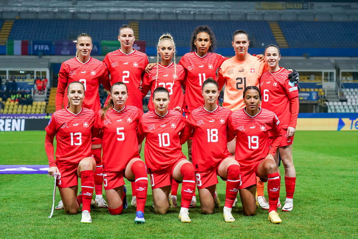 Het elftal van Zwitserland