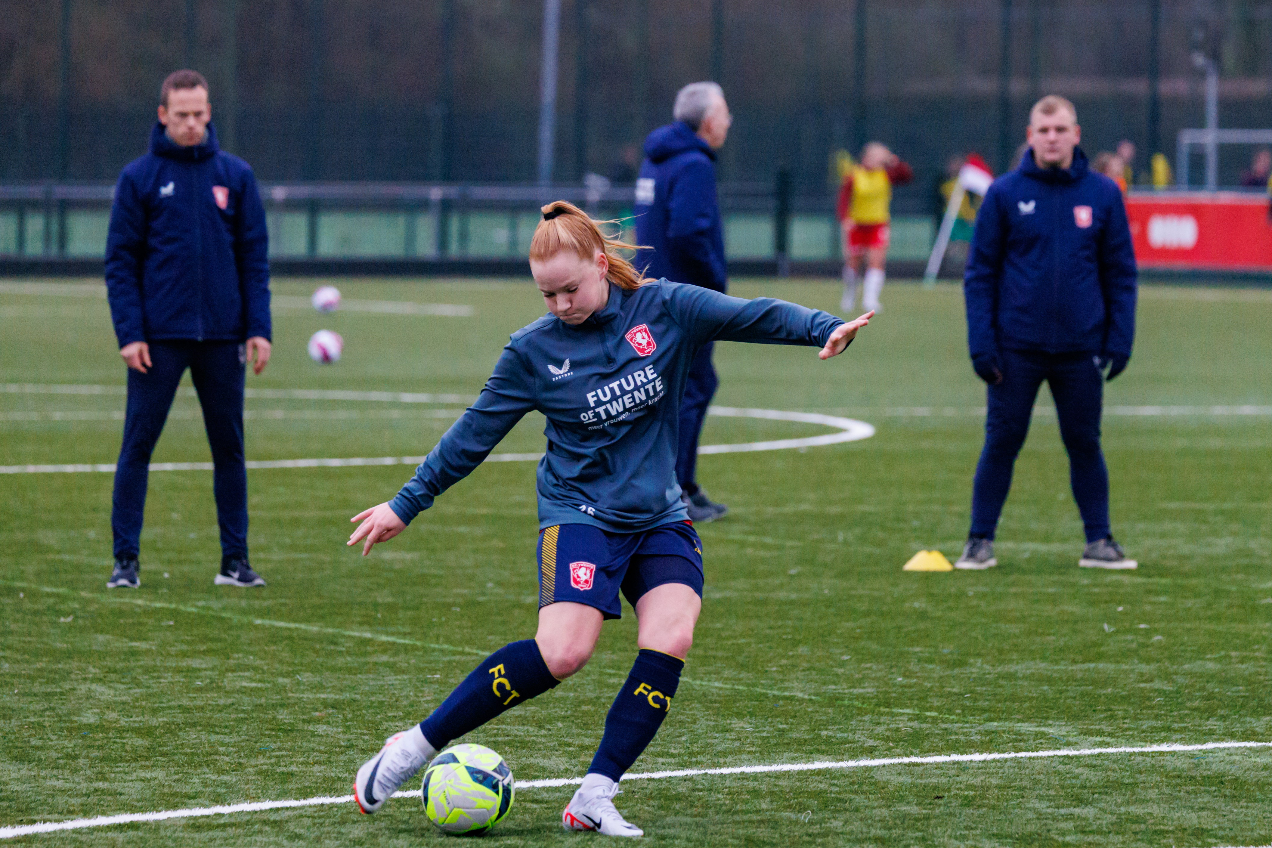 Bibi van Engen bij Jong FC Twente