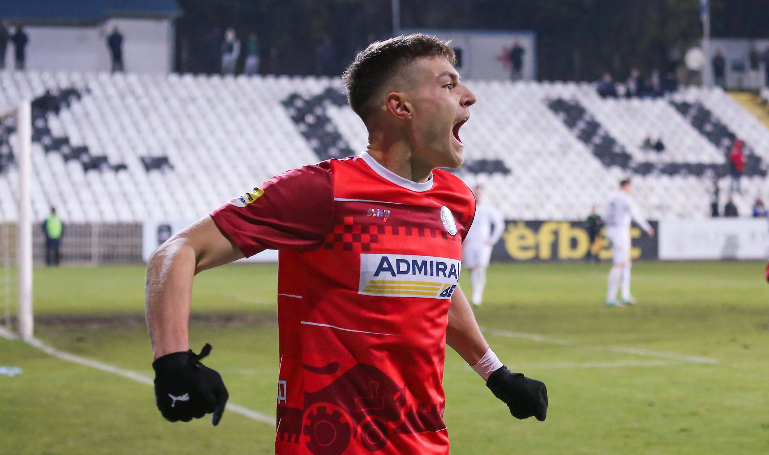 Milos Lukovic namens IMT Belgrad