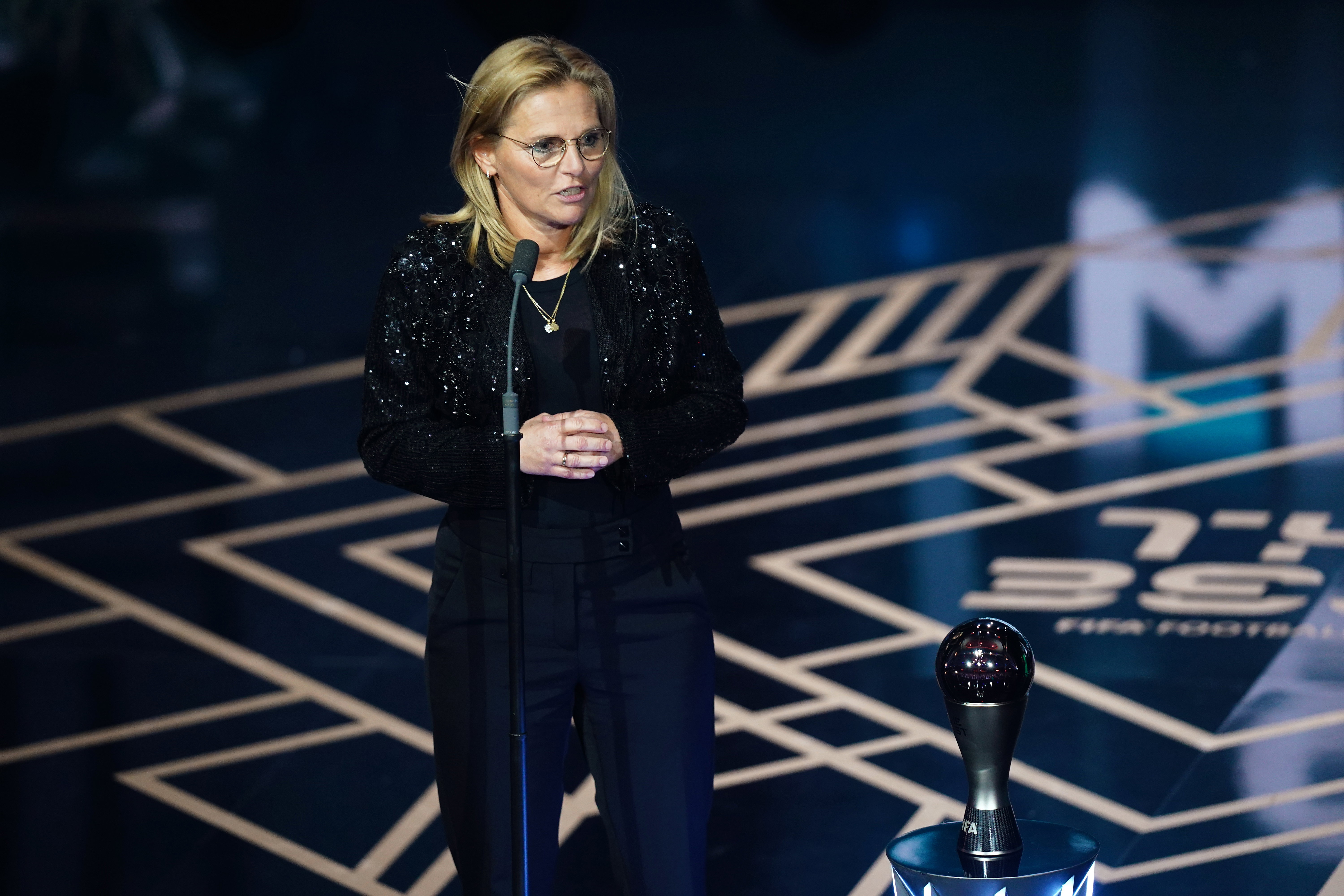 Sarina Wiegman wint de prijs van FIFA Coach van het Jaar 2023
