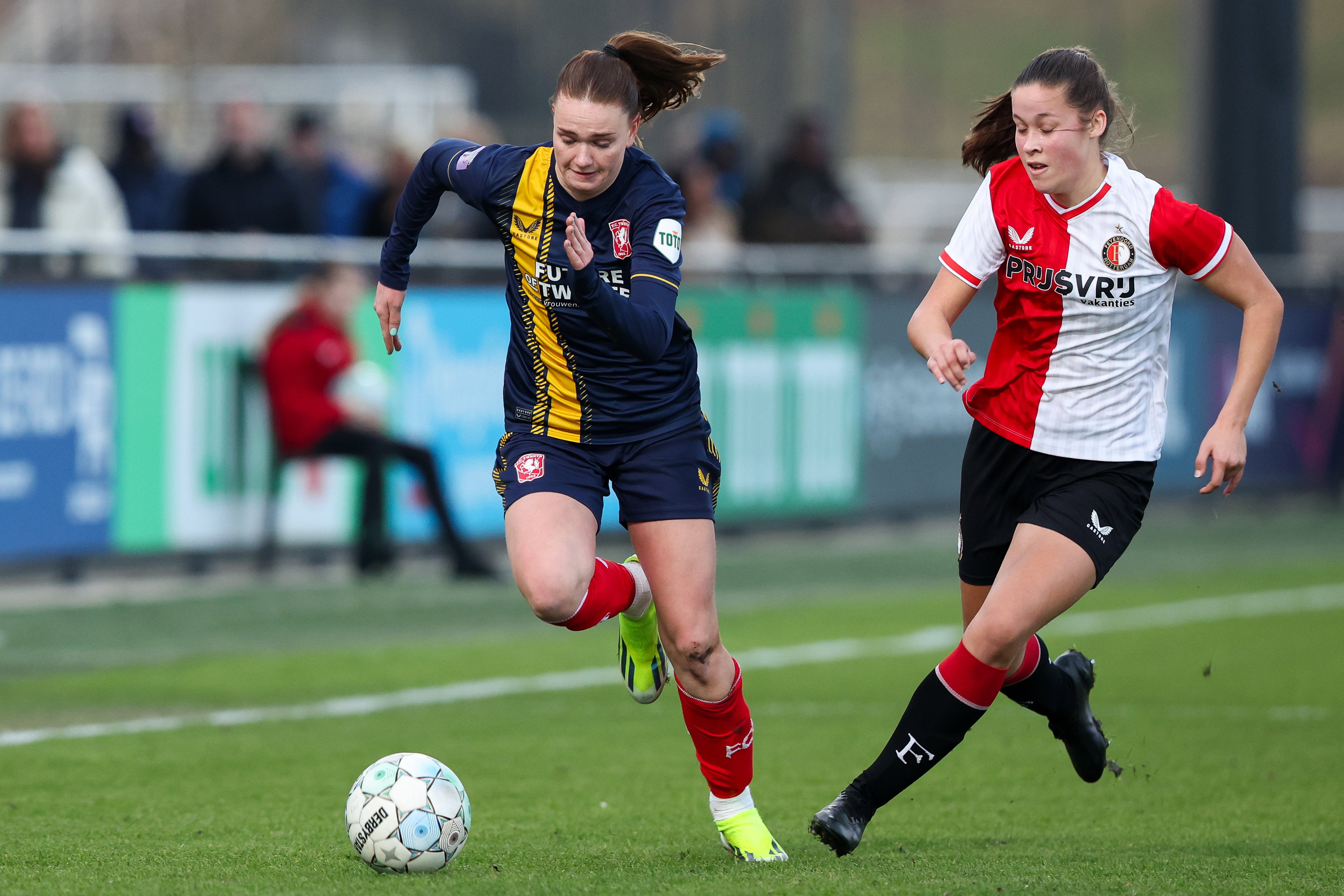 Lucy Heij tegen FC Twente