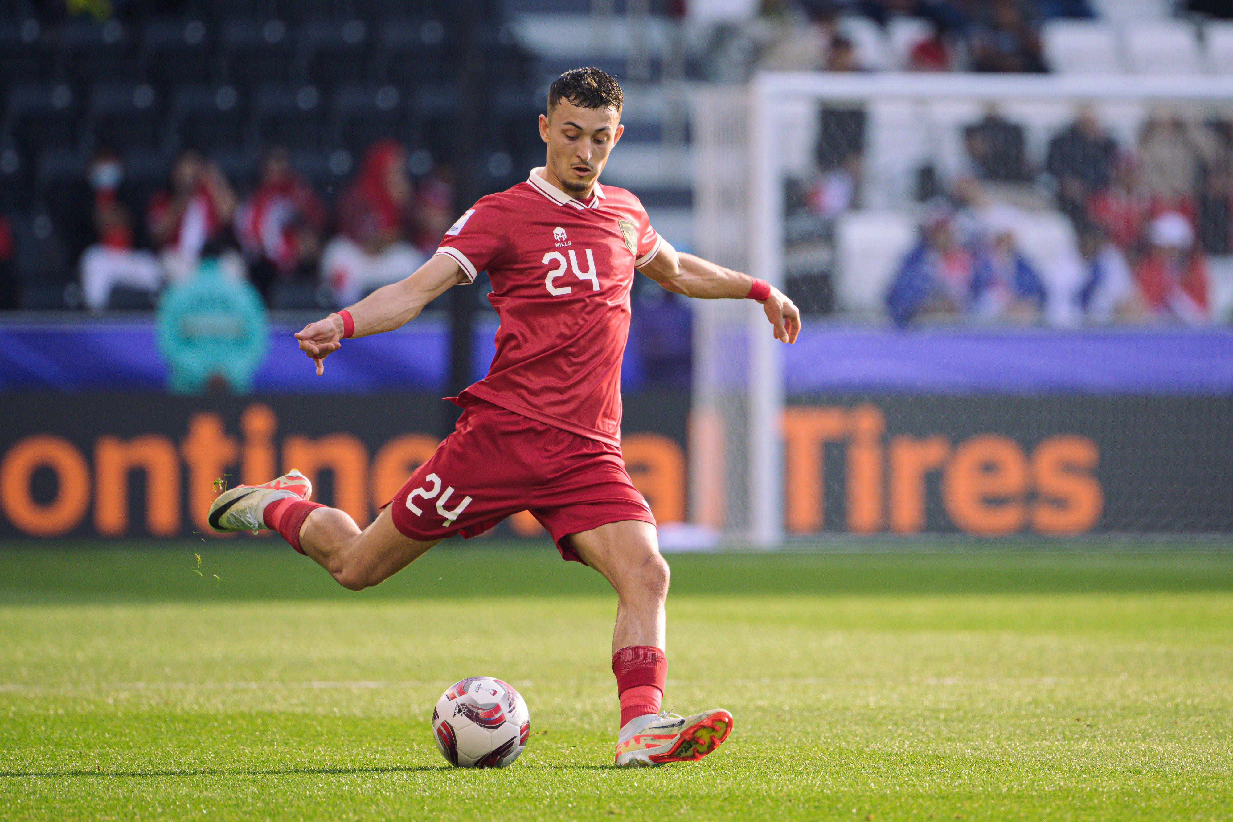 Ivar Jenner in het shirt van Indonesië