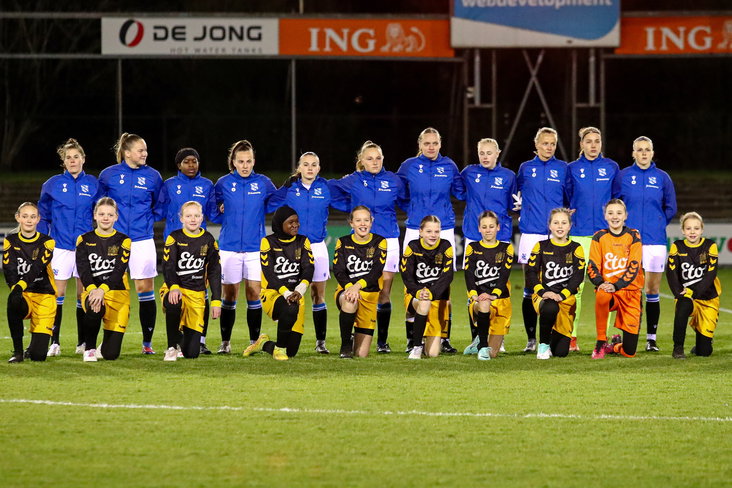 De speelsters van SC Heerenveen