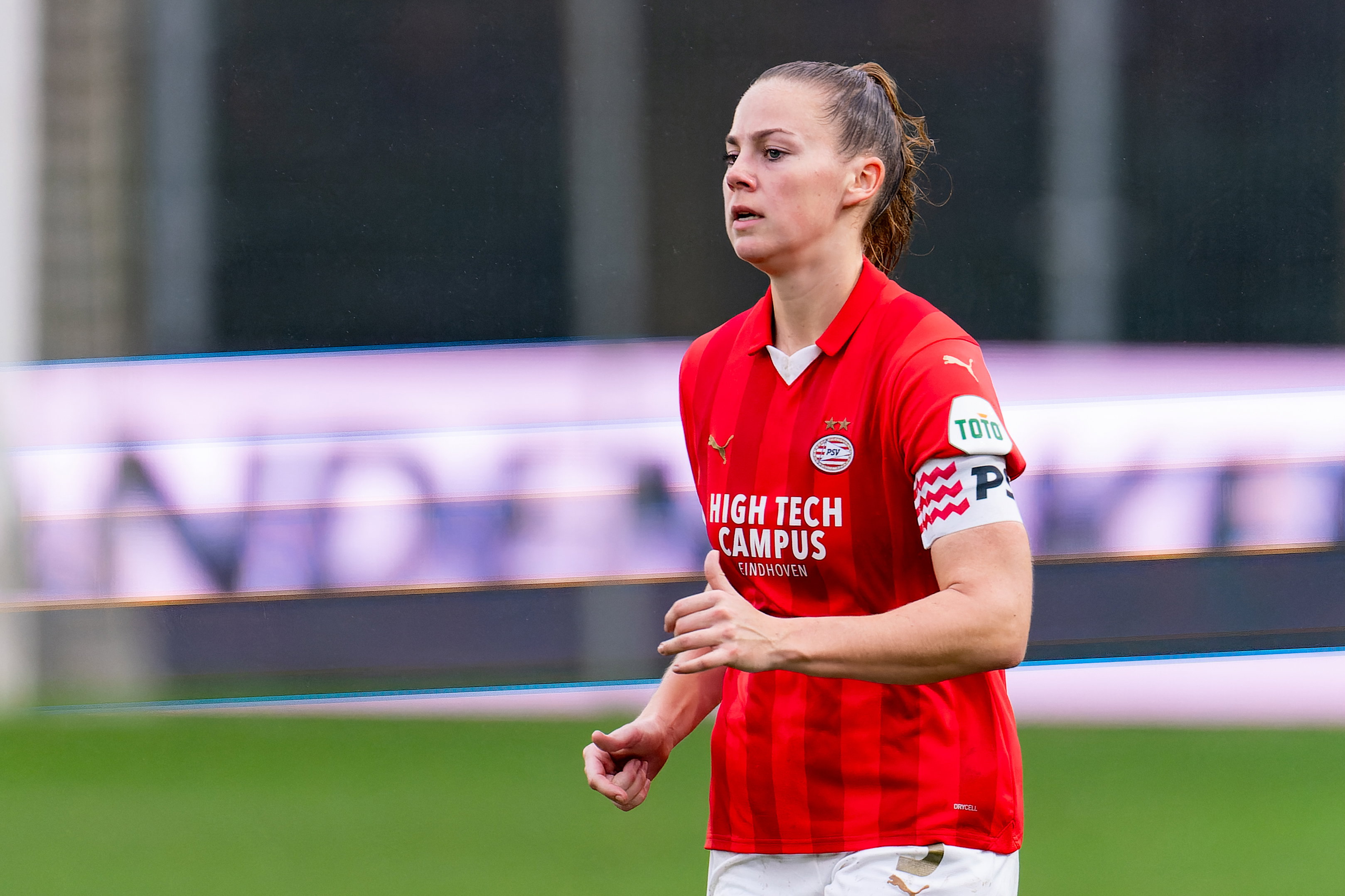 PSV-captain Gwyneth Hendriks