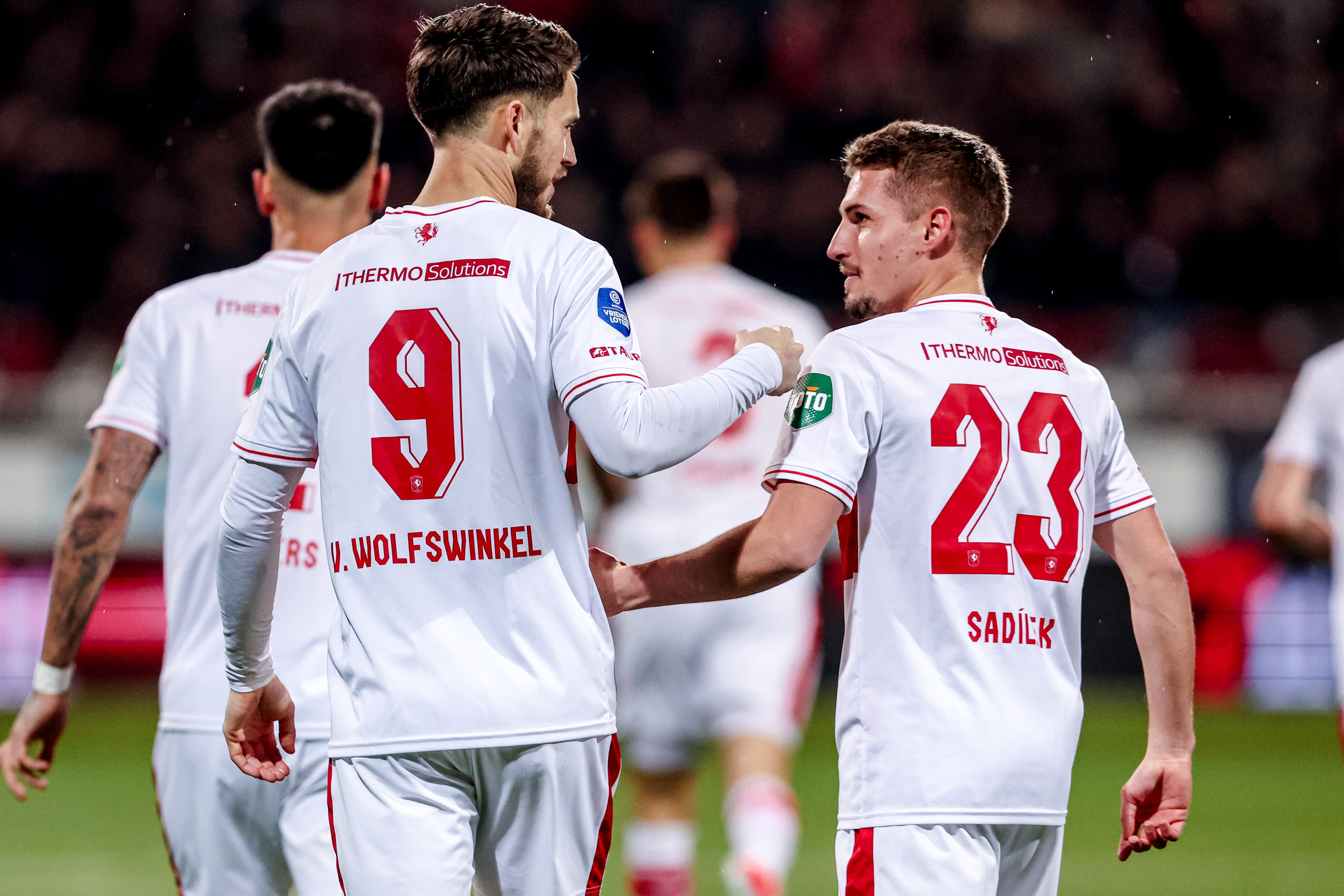 Ricky van Wolfswinkel en Michal Sadilek