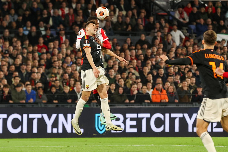 Givairo Read in actie voor Feyenoord