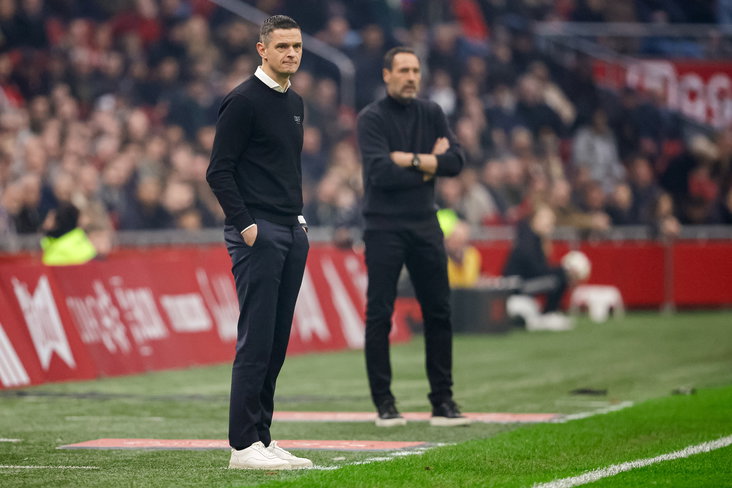 Rogier Meijer in de Johan Cruijff ArenA