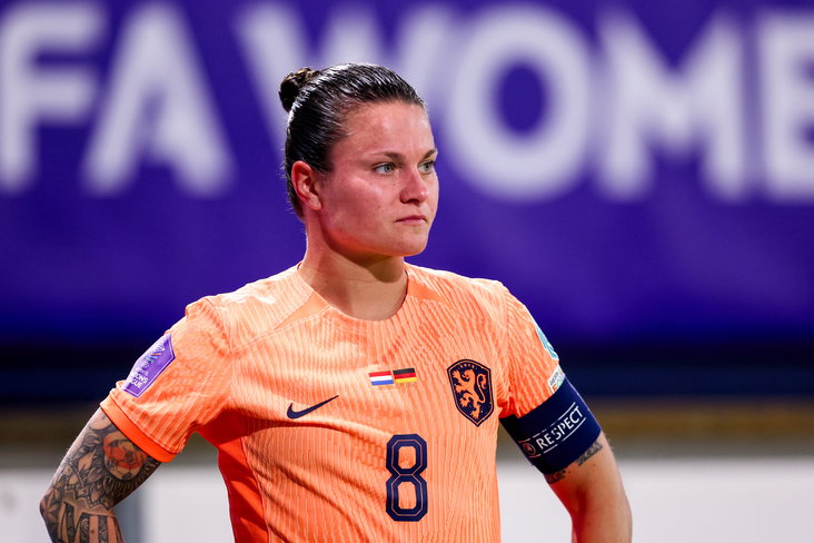 Sherida Spitse bij de OranjeLeeuwinnen