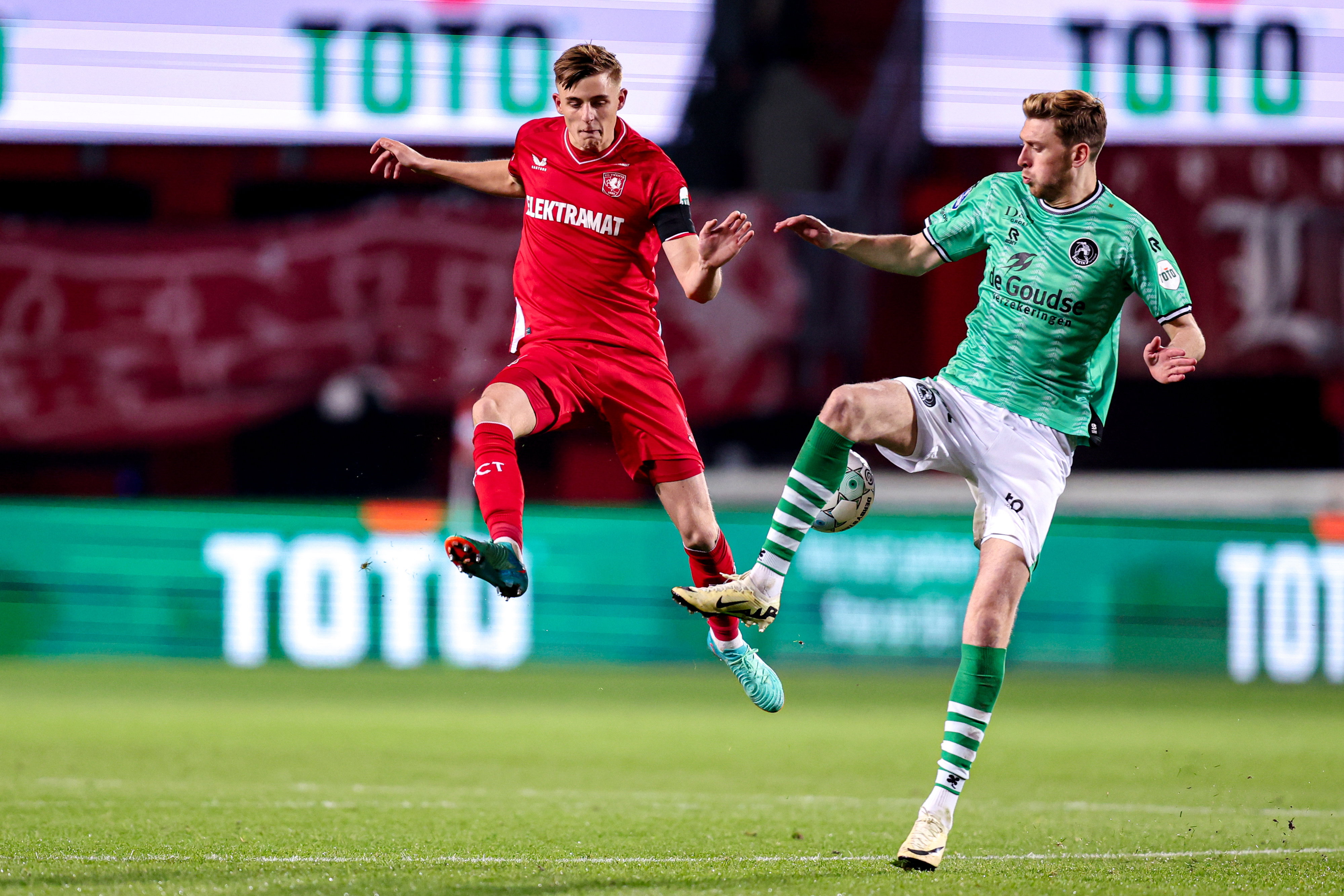 Max Bruns tegen Sparta Rotterdam