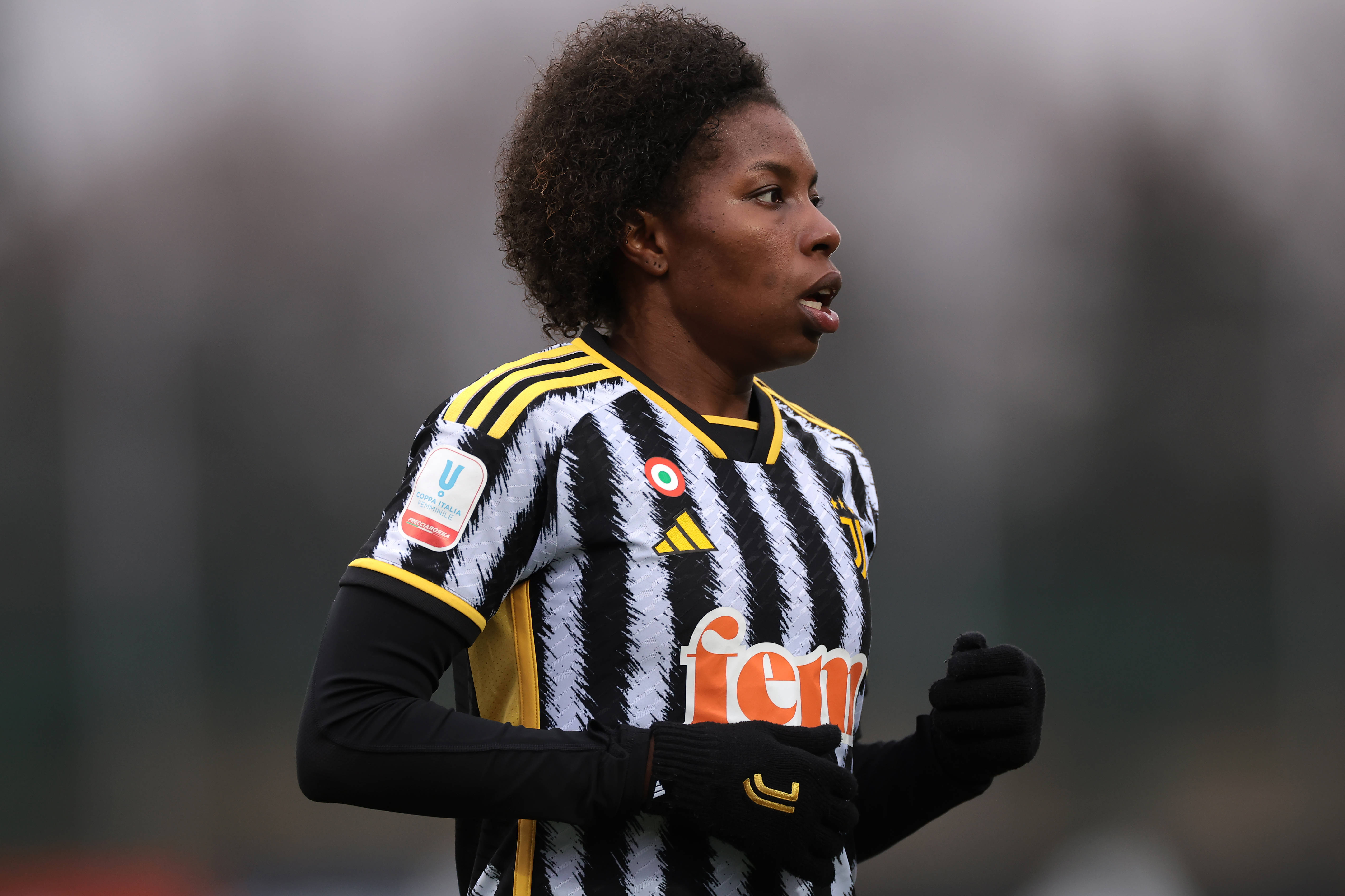 Lineth Beerensteyn in actie namens Juventus