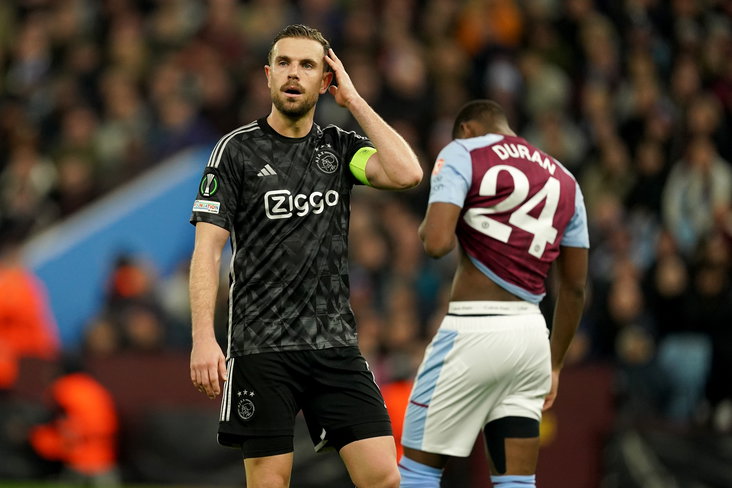 Jordan Henderson na de nederlaag tegen Aston Villa