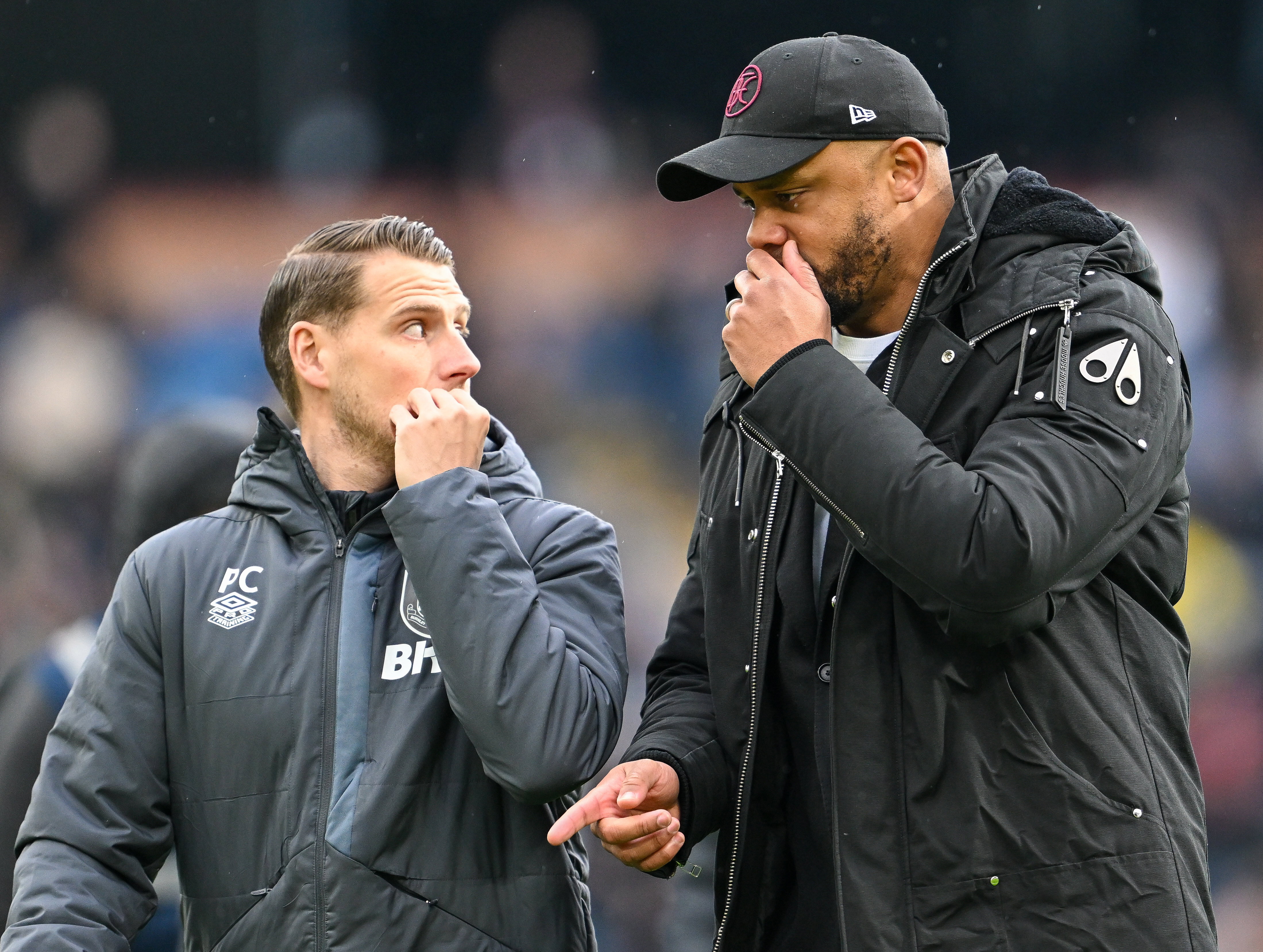 Piet Cremers en Vincent Kompany