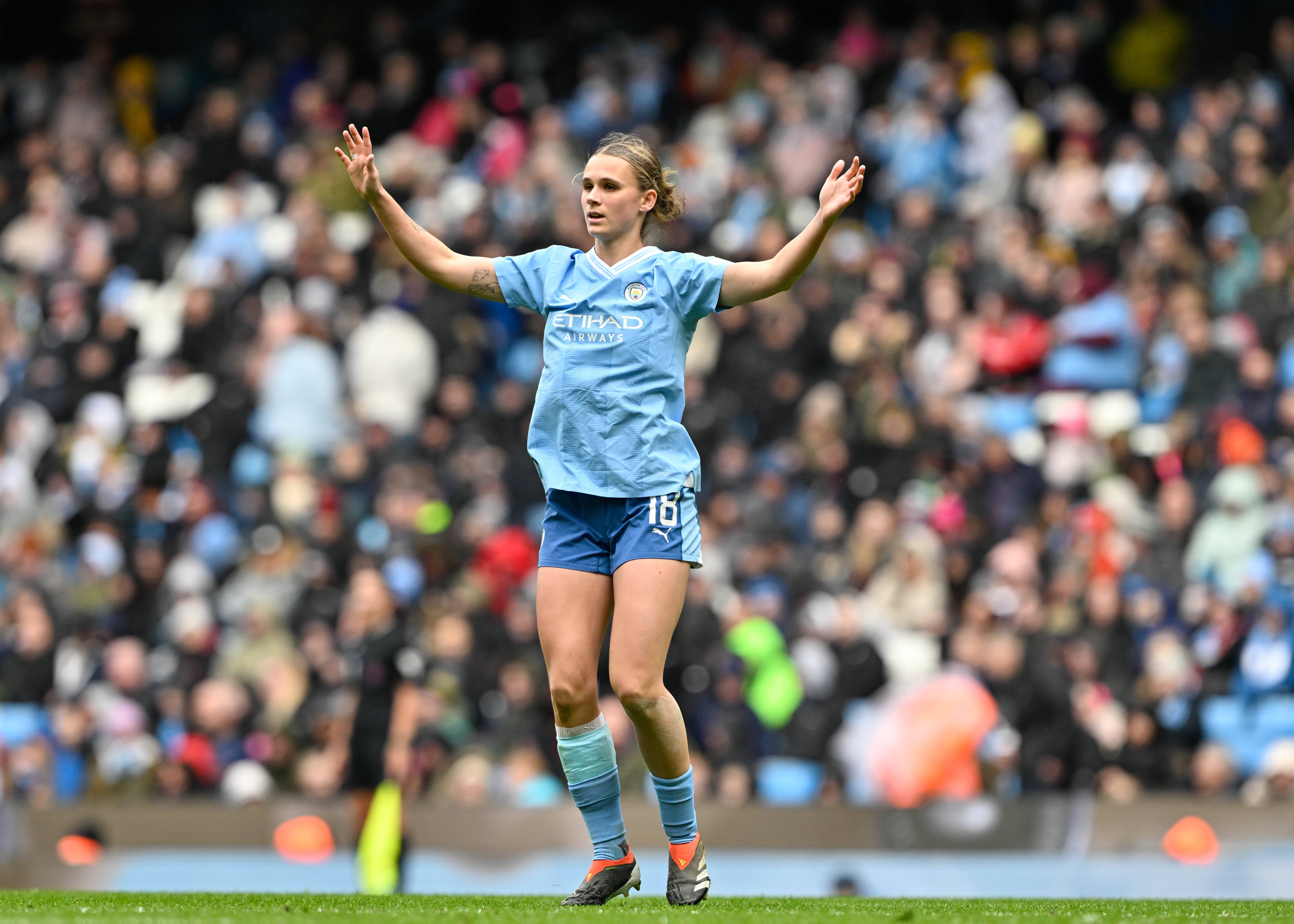 Kerstin Casparij bij Manchester City