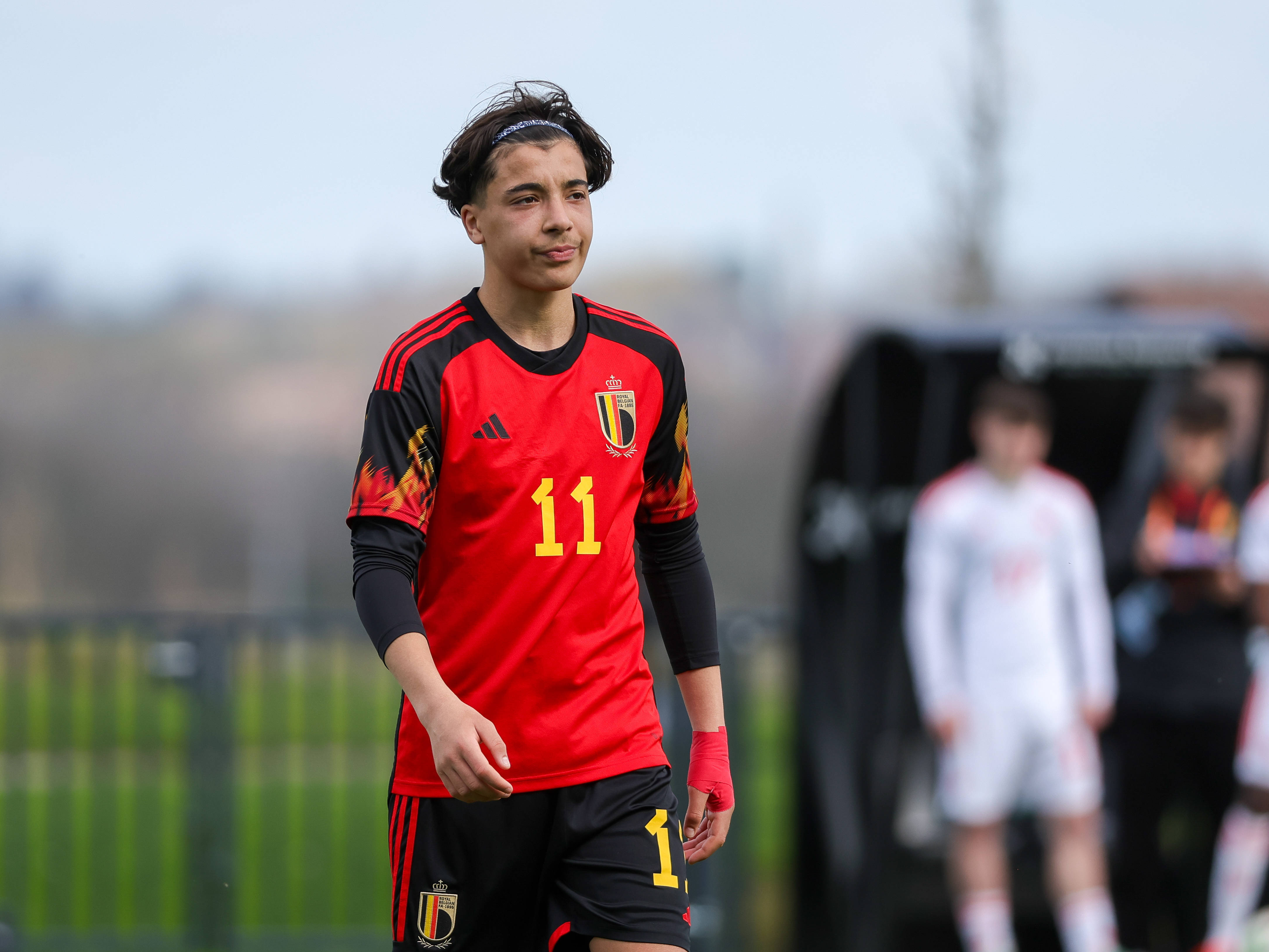 Rayane Bounida bij België Onder 18