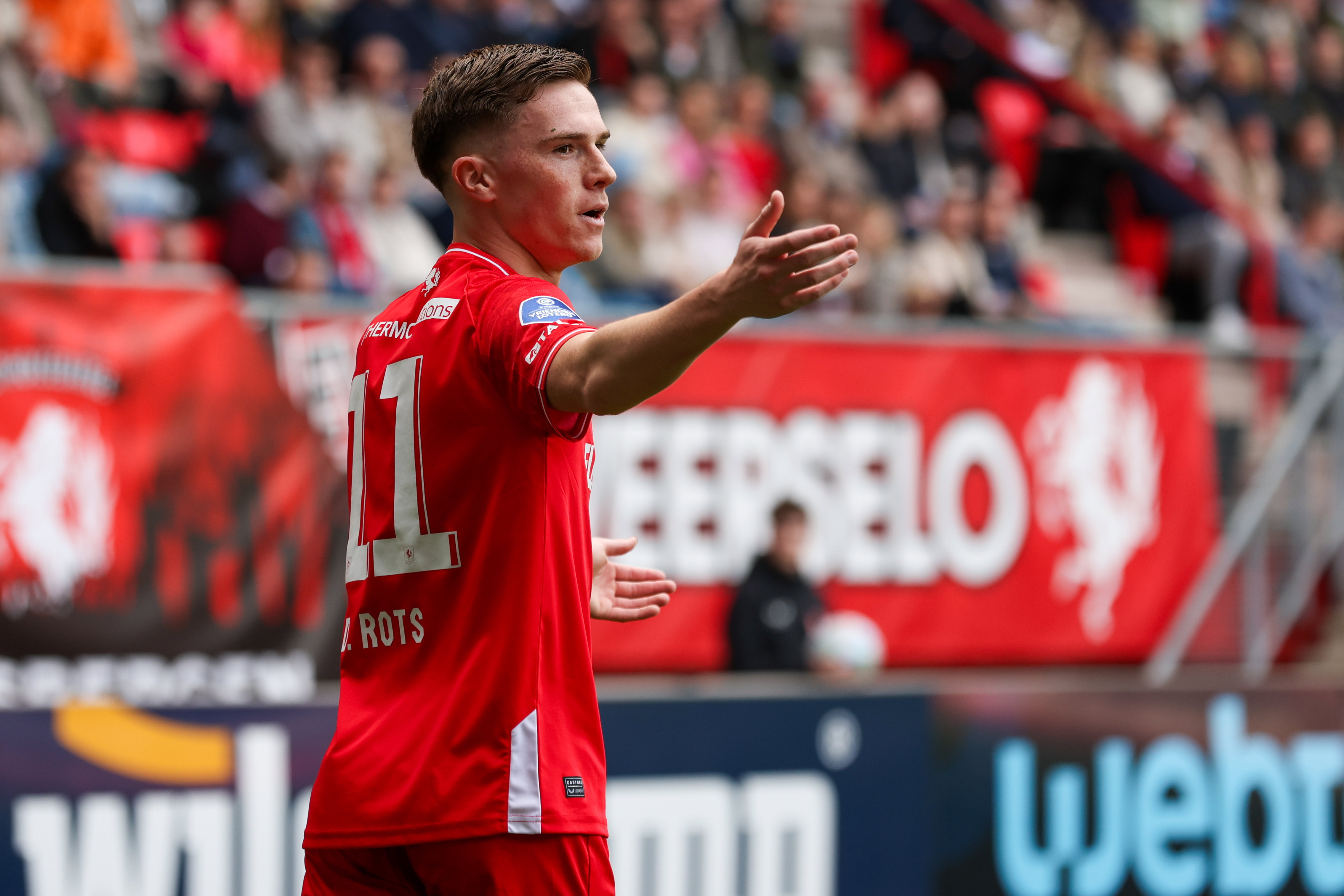 Daan Rots tegen Heracles Almelo