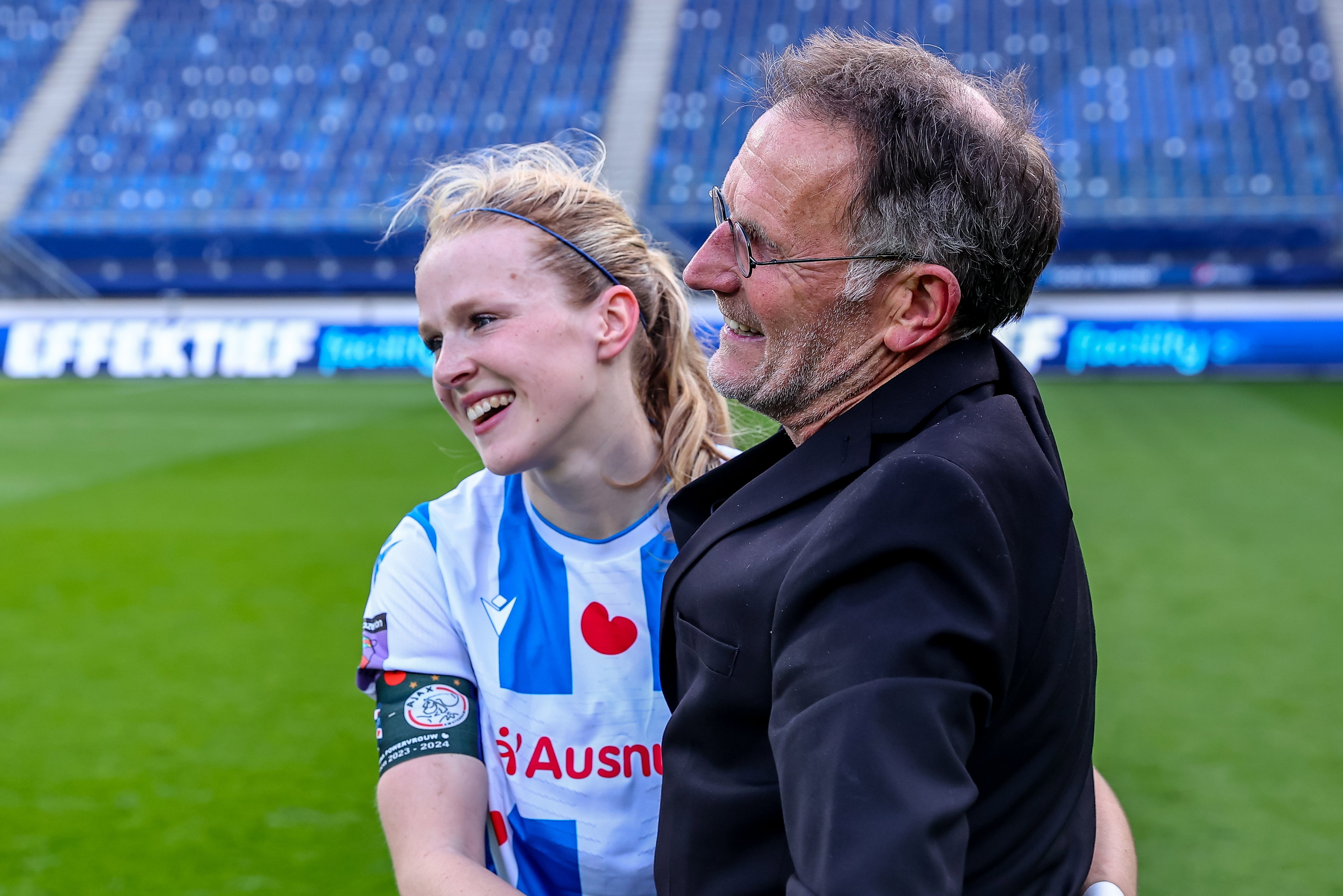 Merel Bormans en Hans Schrijver