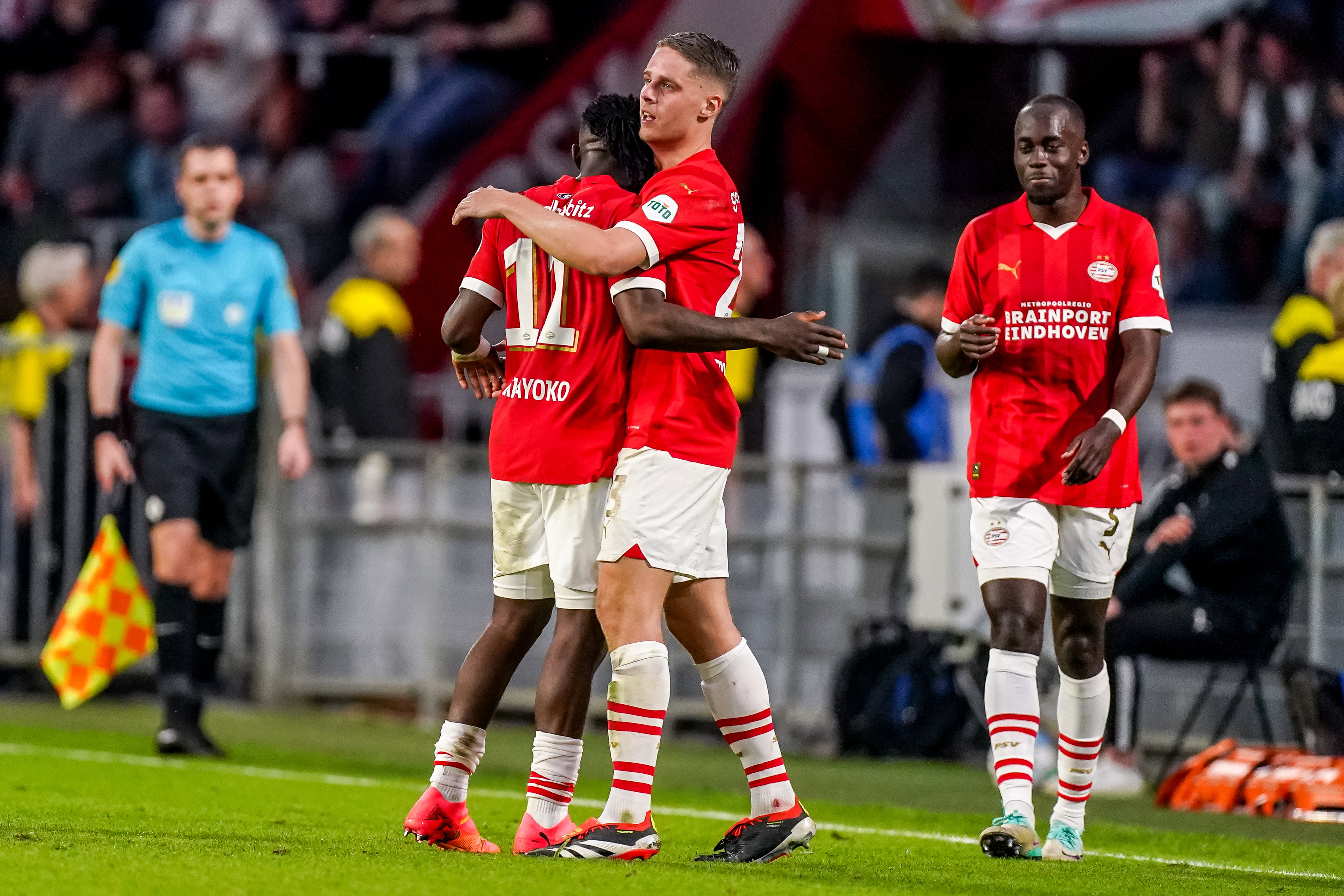 Johan Bakayoko en Joey Veerman