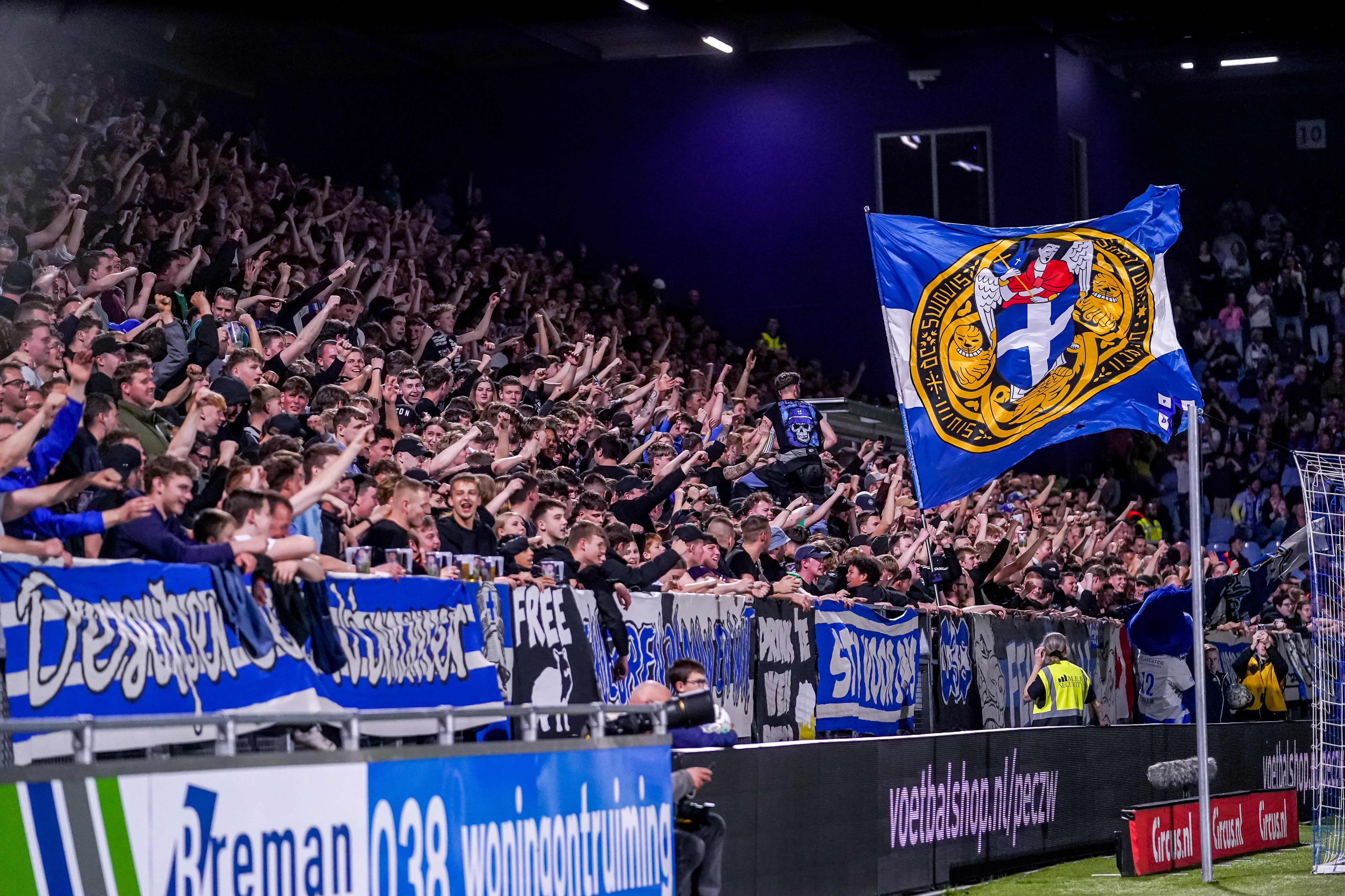 PEC Zwolle-supporters