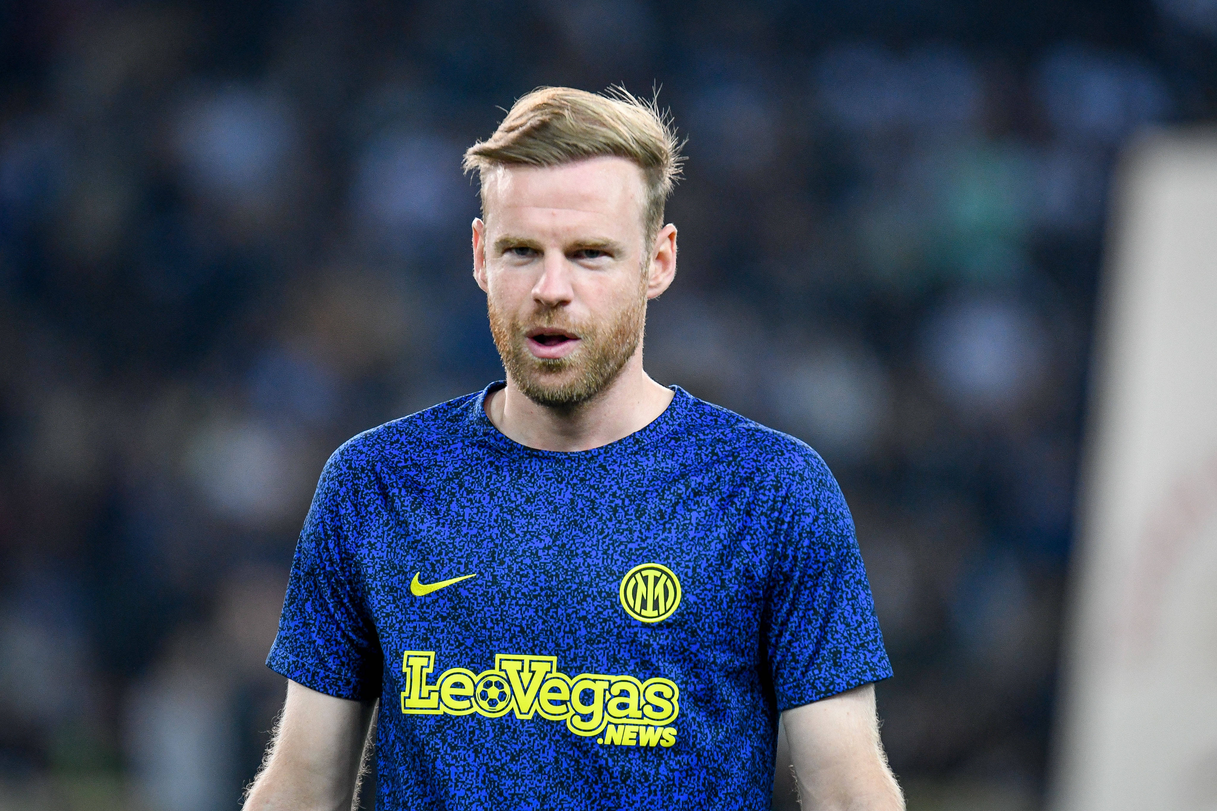Davy Klaassen in het shirt van Inter Milan
