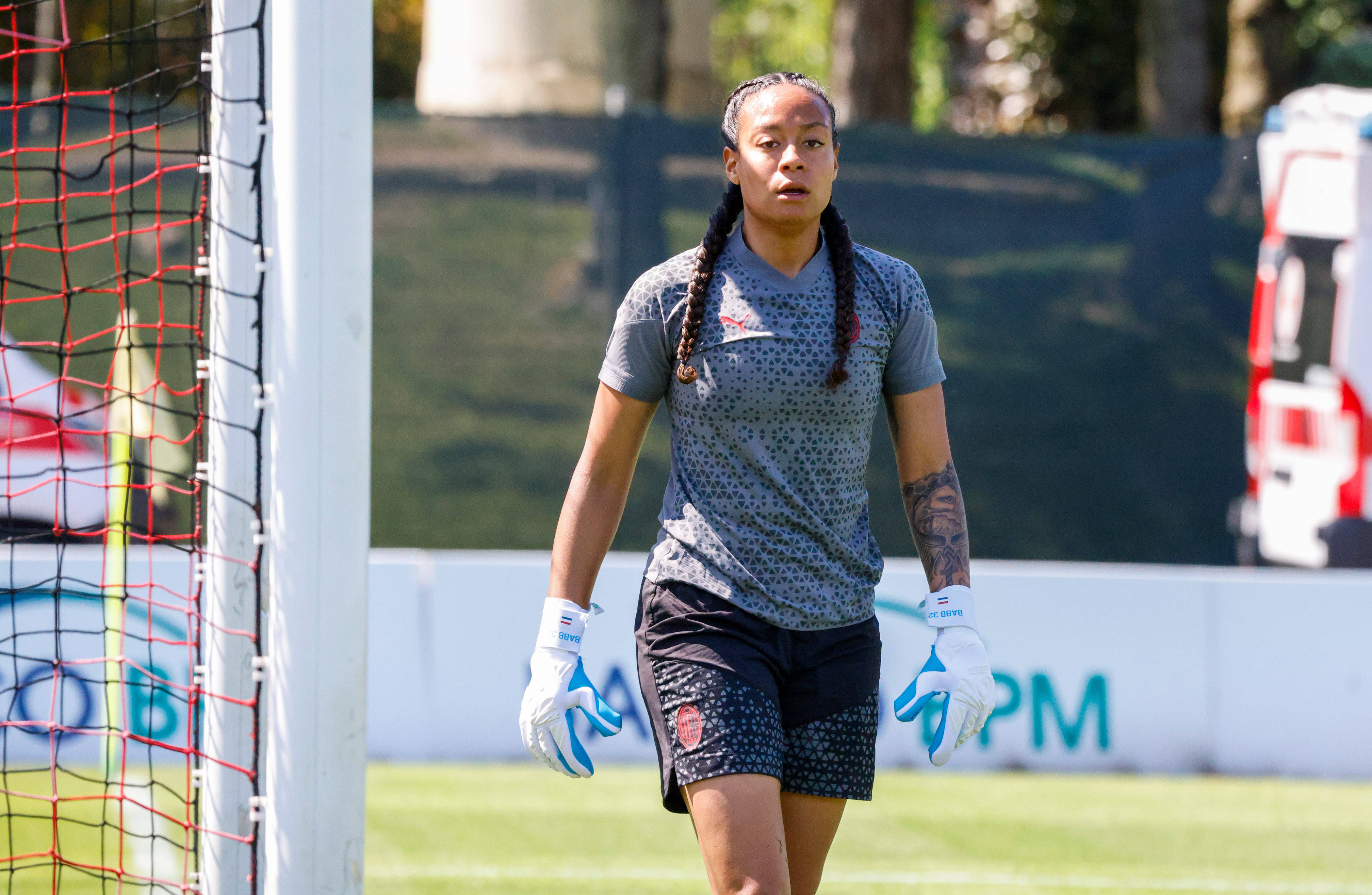 Selena Babb bij AC Milan