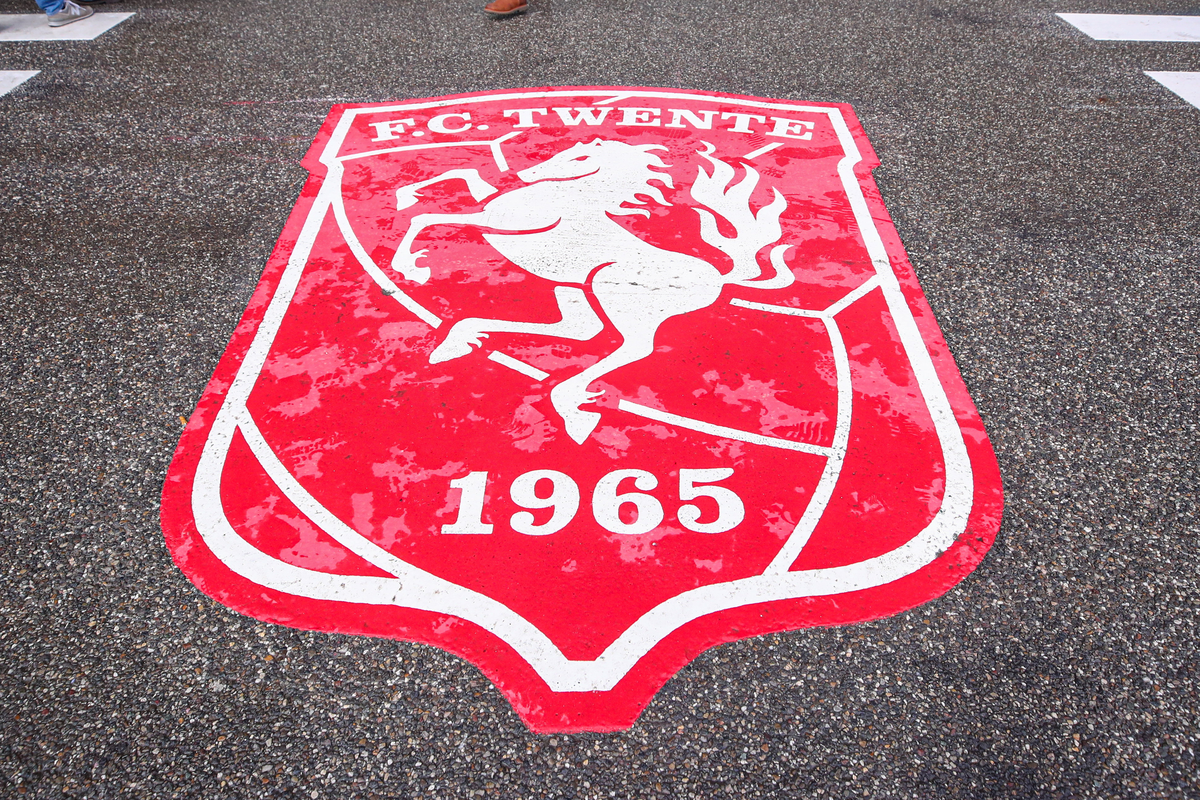 Het logo van FC Twente