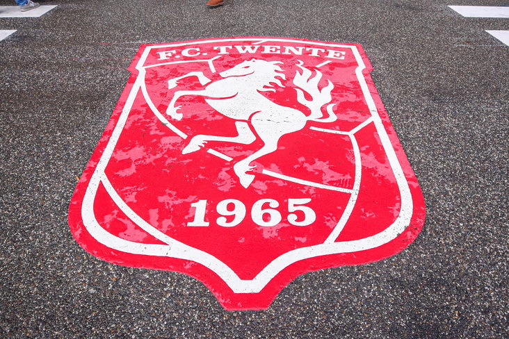 Het logo van FC Twente