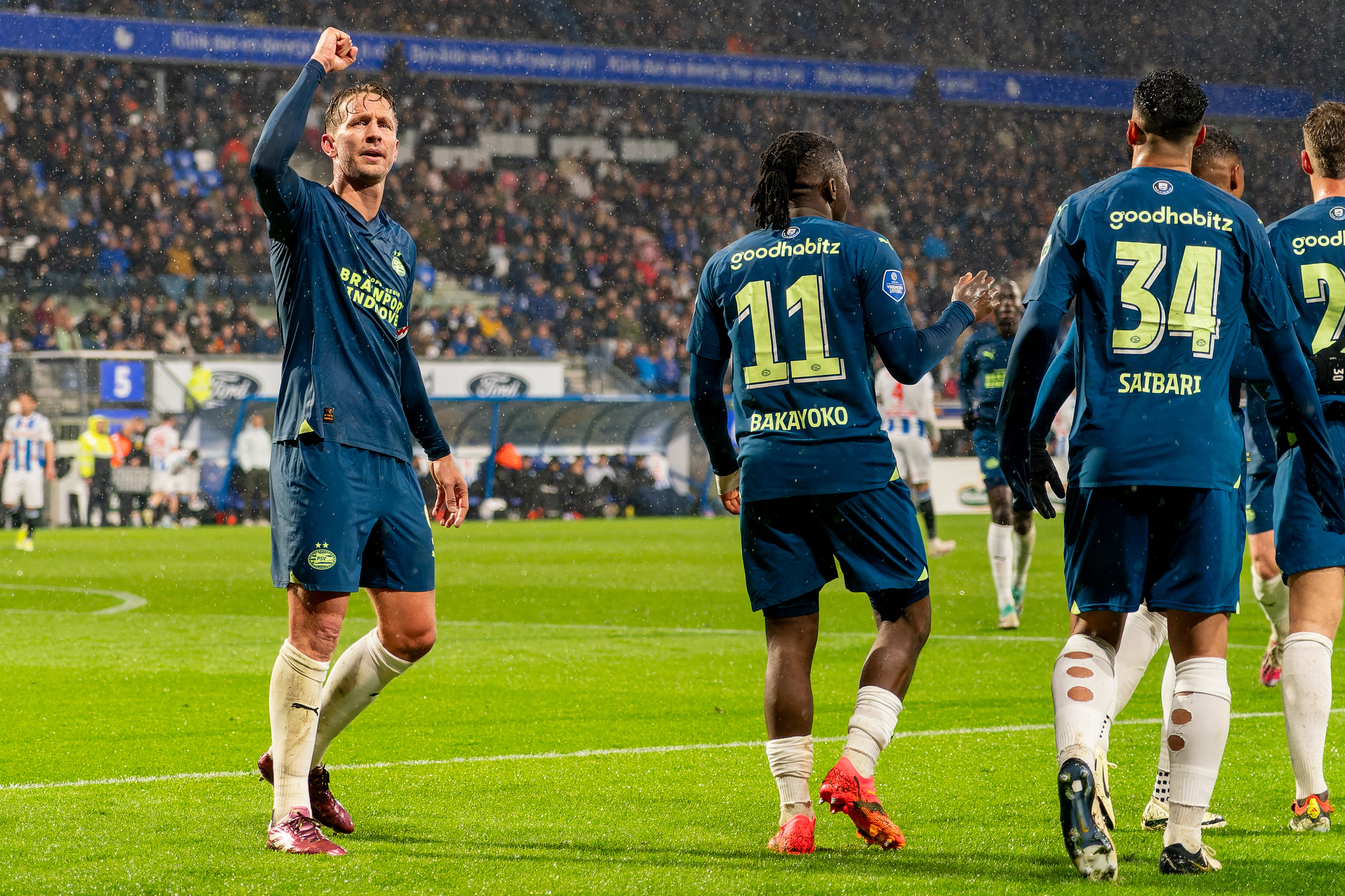 De Jong, Bakayoko en Saibari