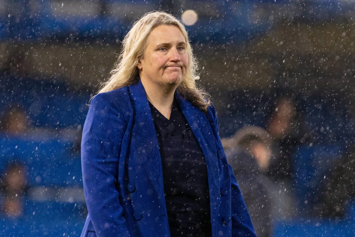 Emma Hayes is teleurgesteld na de uitschakeling van Chelsea
