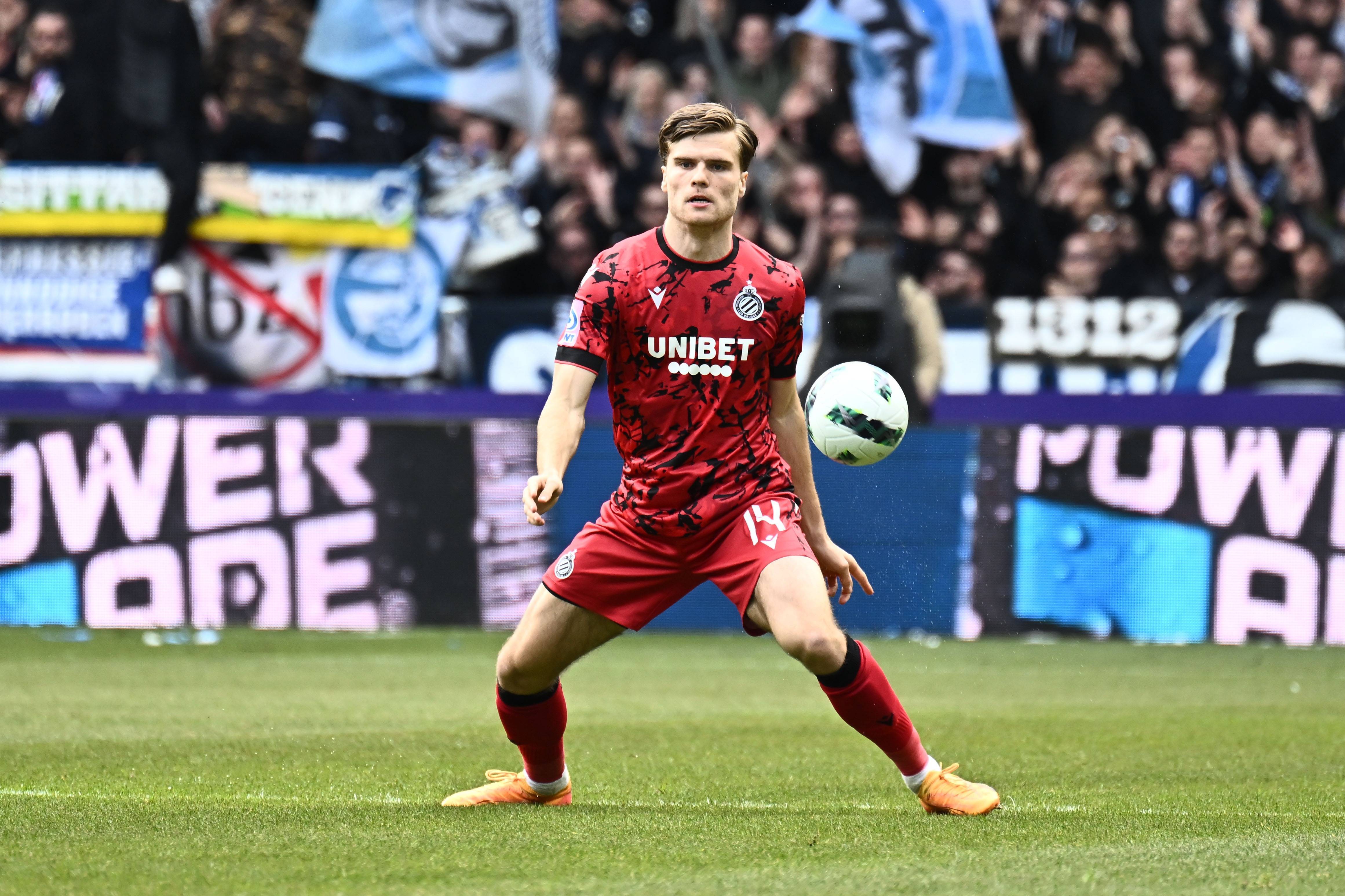 Bjorn Meijer namens Club Brugge
