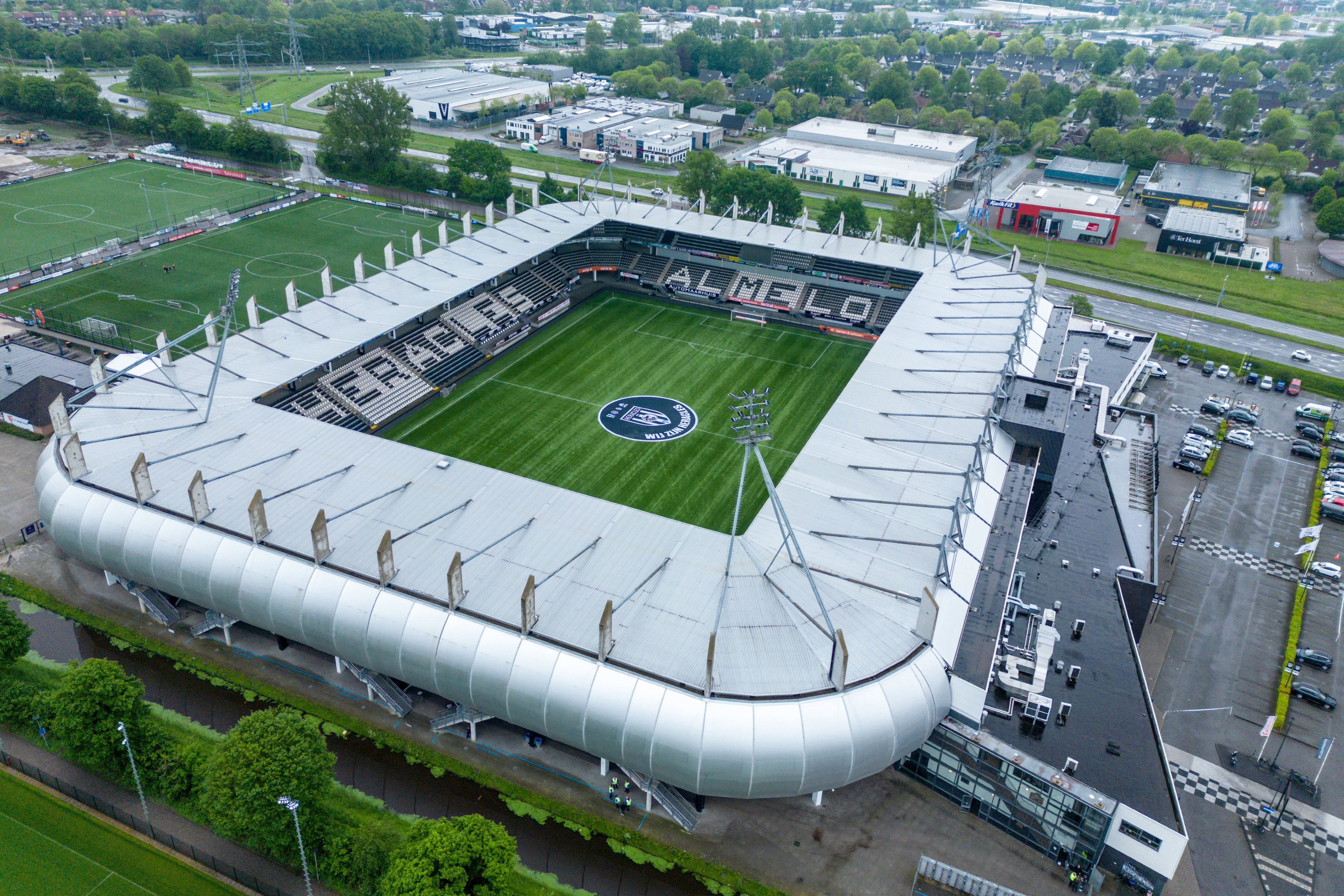 Het Asito Stadion van Heracles Almelo