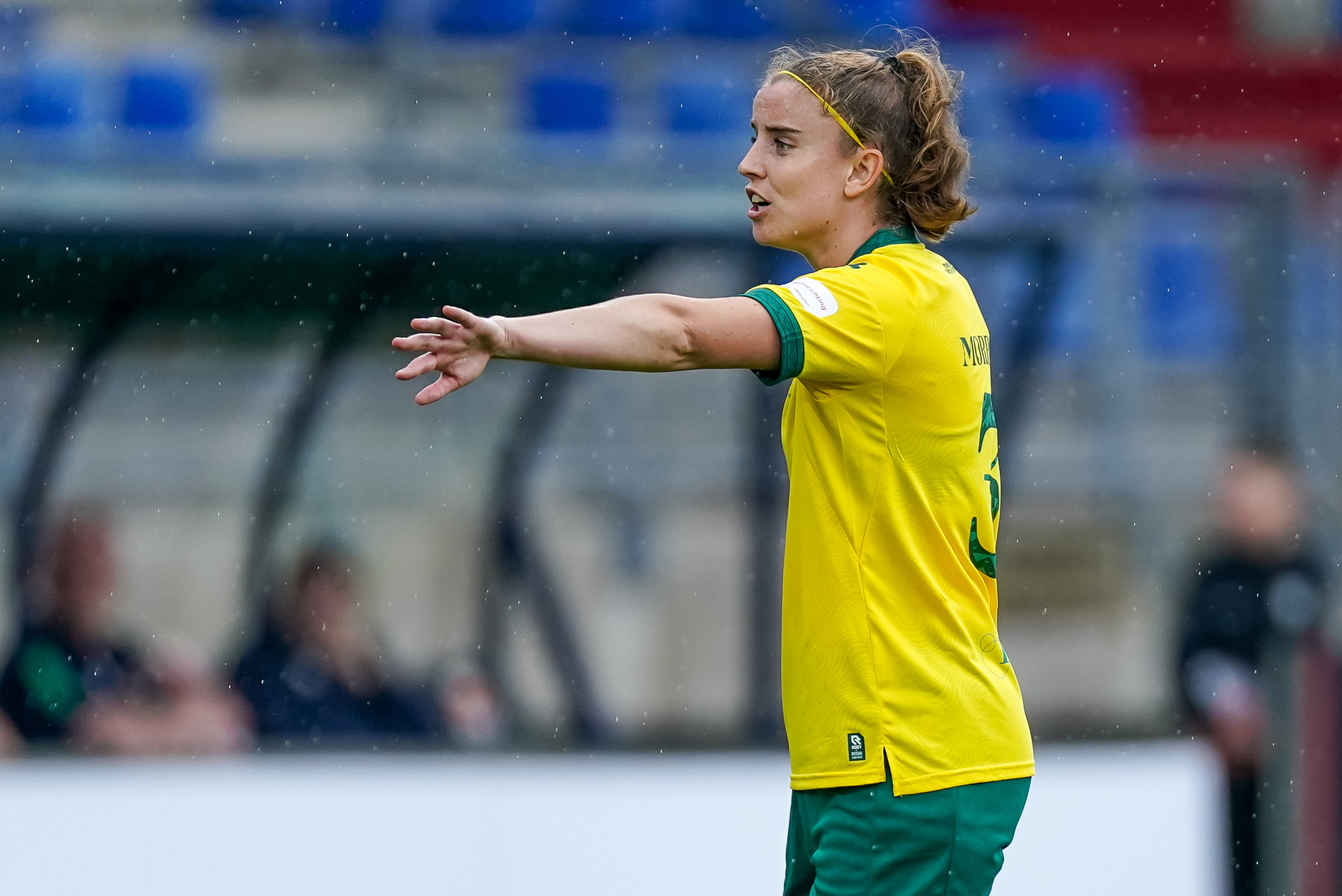 Myrthe Kemper-Moorrees (Fortuna Sittard) in de bekerfinale