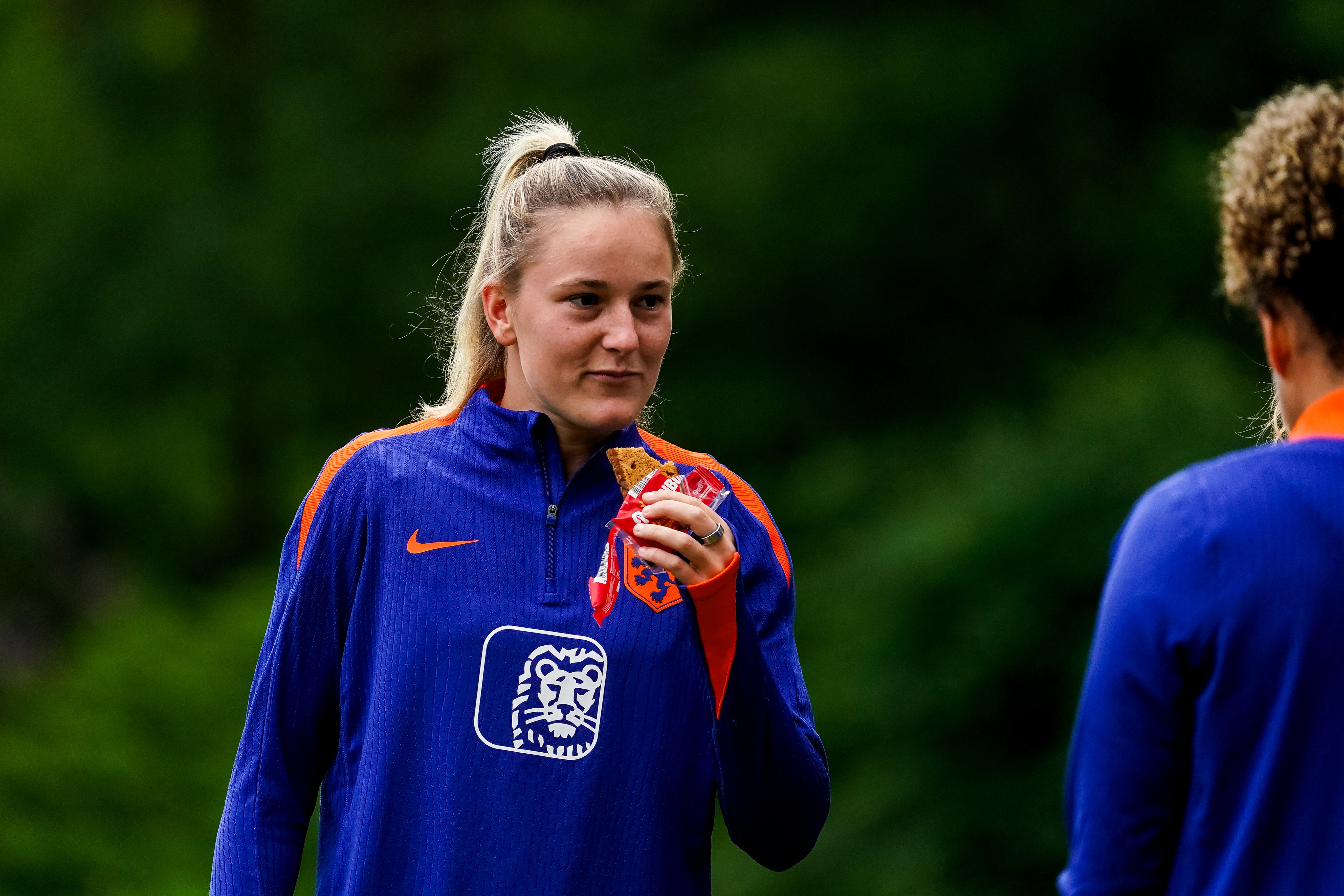 Wieke Kaptein bij de OranjeLeeuwinnen